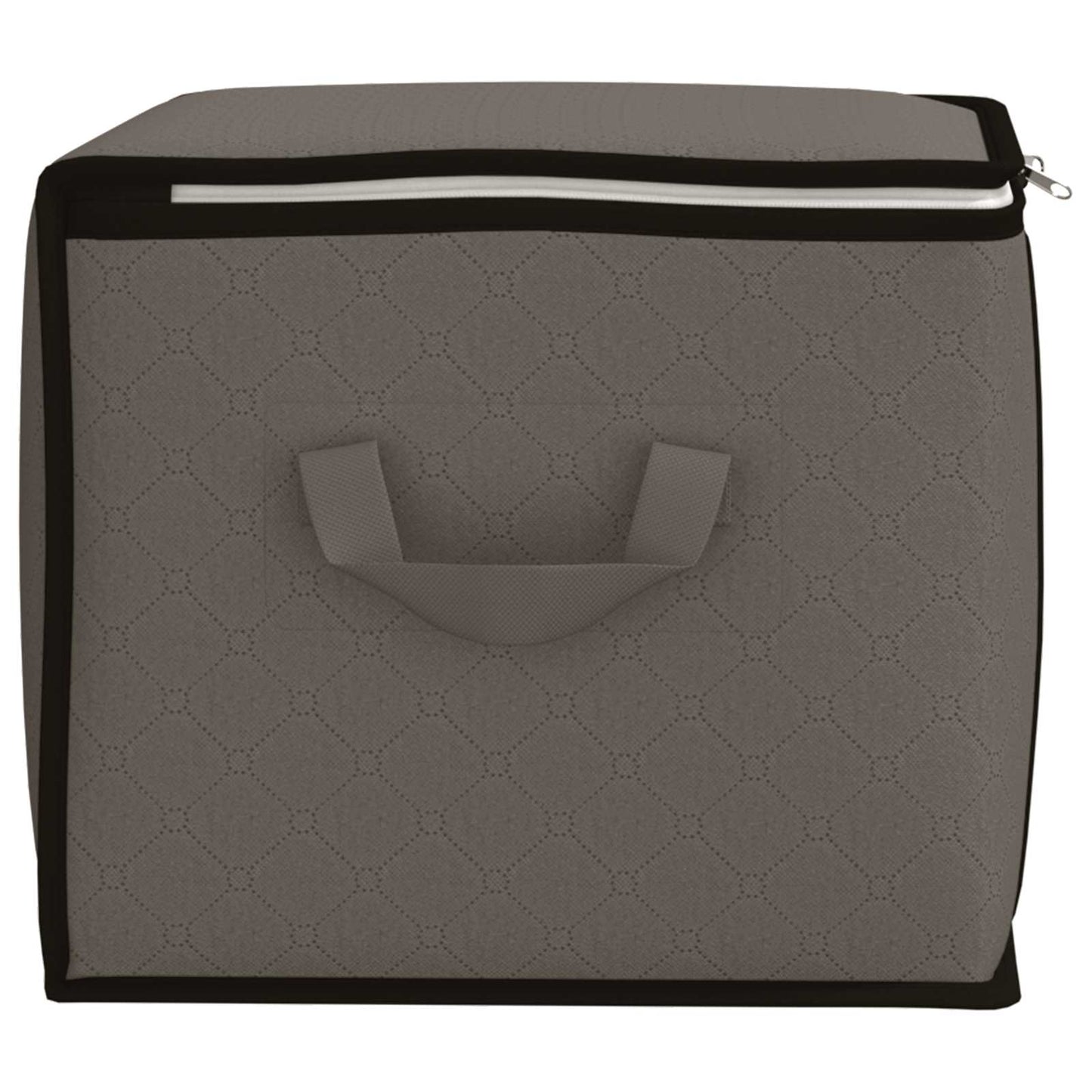 Opbergdoos met Transparante Zijraam 2 pcs Grijs 43 x 34 x 23 cm is nu te koop bij PeponiXL, paradijselijk wonen!