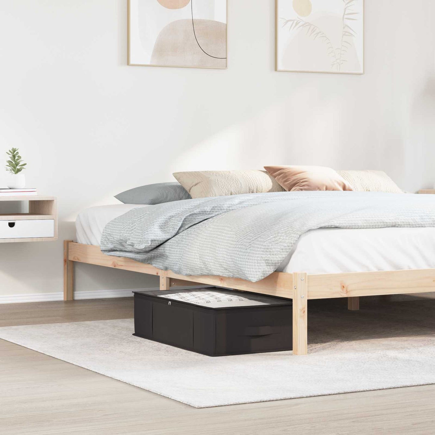 Opbergdoos met transparant bovenraam 2 pcs Antracietkleurig is nu te koop bij PeponiXL, paradijselijk wonen!