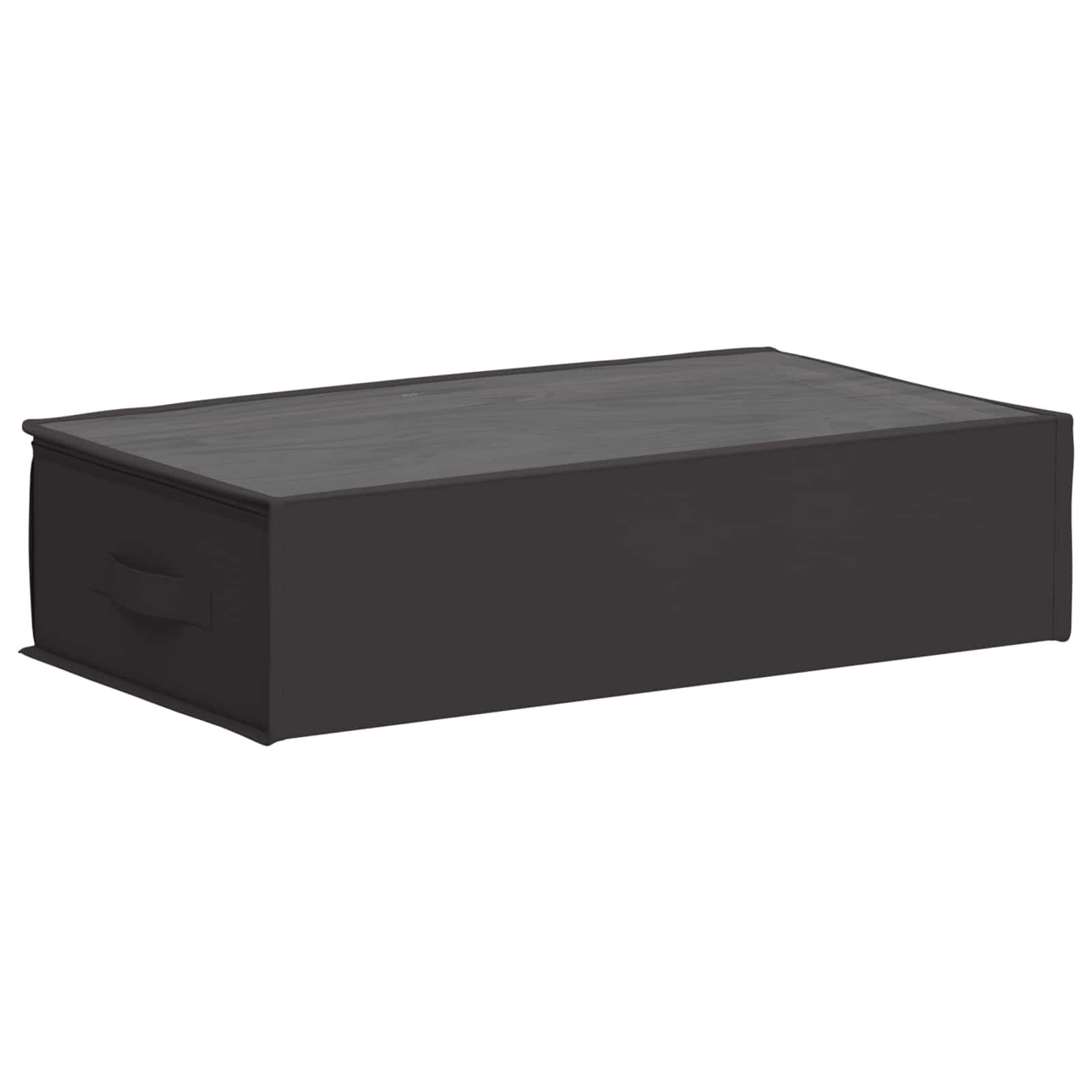 Opbergdoos met transparant bovenraam 2 pcs Antracietkleurig is nu te koop bij PeponiXL, paradijselijk wonen!