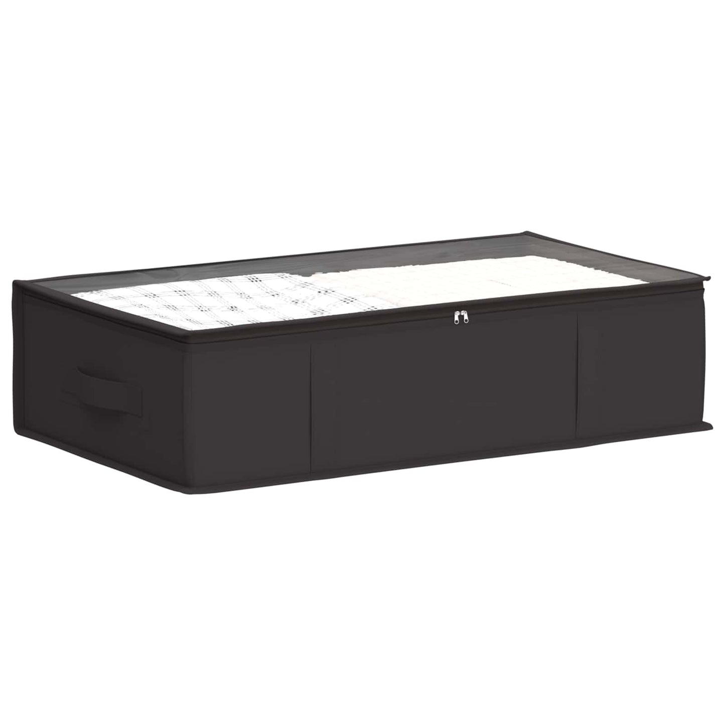 Opbergdoos met transparant bovenraam 2 pcs Antracietkleurig is nu te koop bij PeponiXL, paradijselijk wonen!