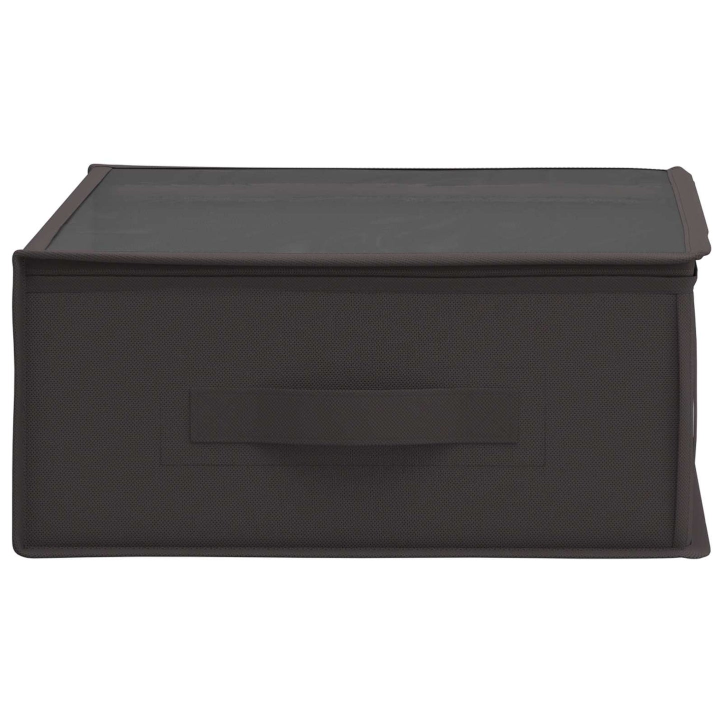 Opbergdoos met transparant bovenraam 2 pcs Antracietkleurig is nu te koop bij PeponiXL, paradijselijk wonen!