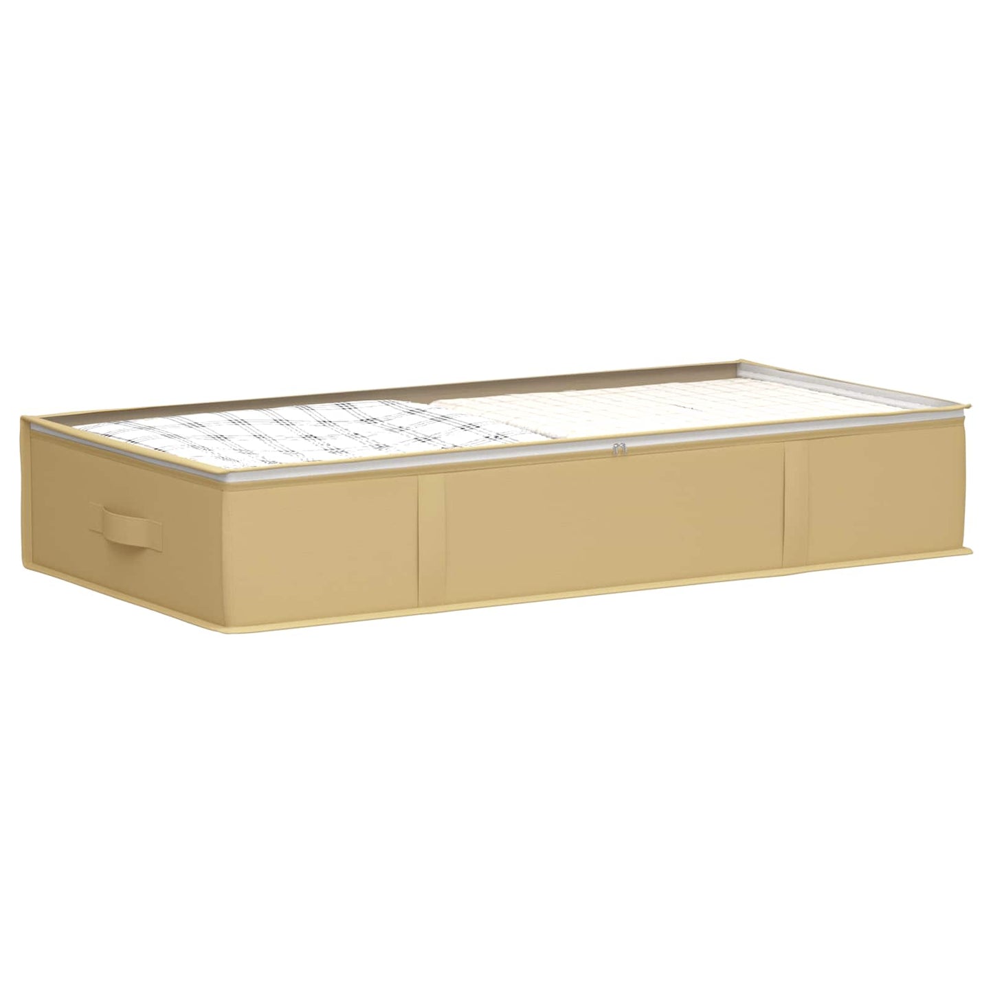 Opbergdoos met transparant bovenraam 2 pcs Crèmekleurig is nu te koop bij PeponiXL, paradijselijk wonen!