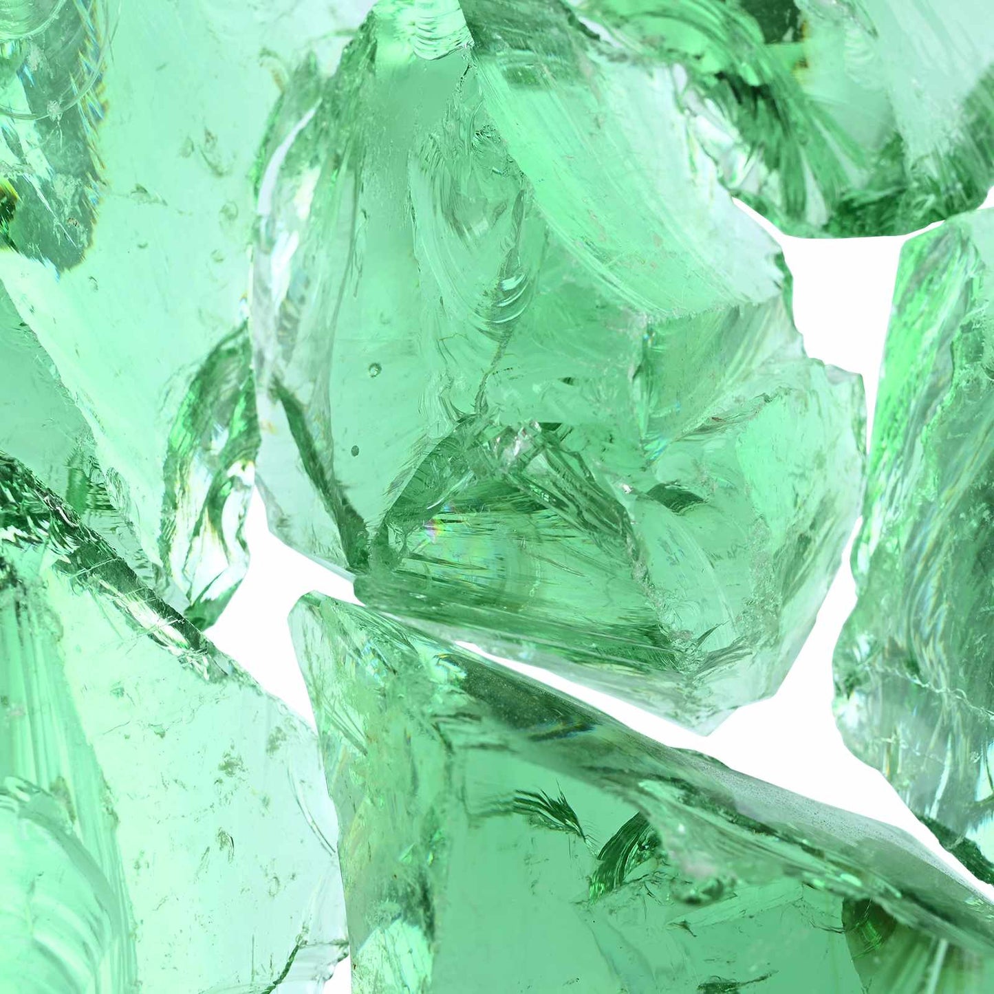 Tuinstenen Lichtgroen 12 cm Glas is nu te koop bij PeponiXL, paradijselijk wonen!