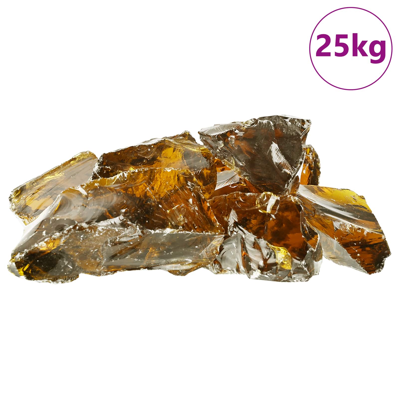 Tuinstenen Bruin 12 cm Glas is nu te koop bij PeponiXL, paradijselijk wonen!