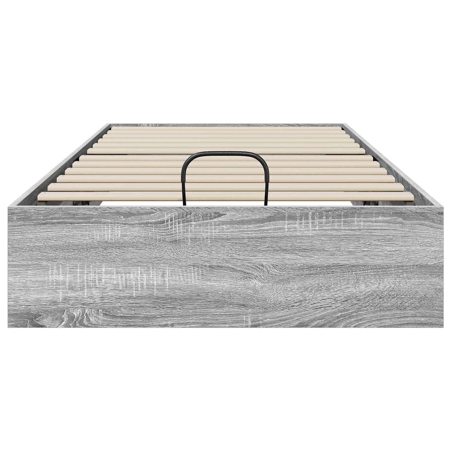 Ottoman Bedframe met opslag Grijze Sonoma 203 x 90 x 25 cm is nu te koop bij PeponiXL, paradijselijk wonen!