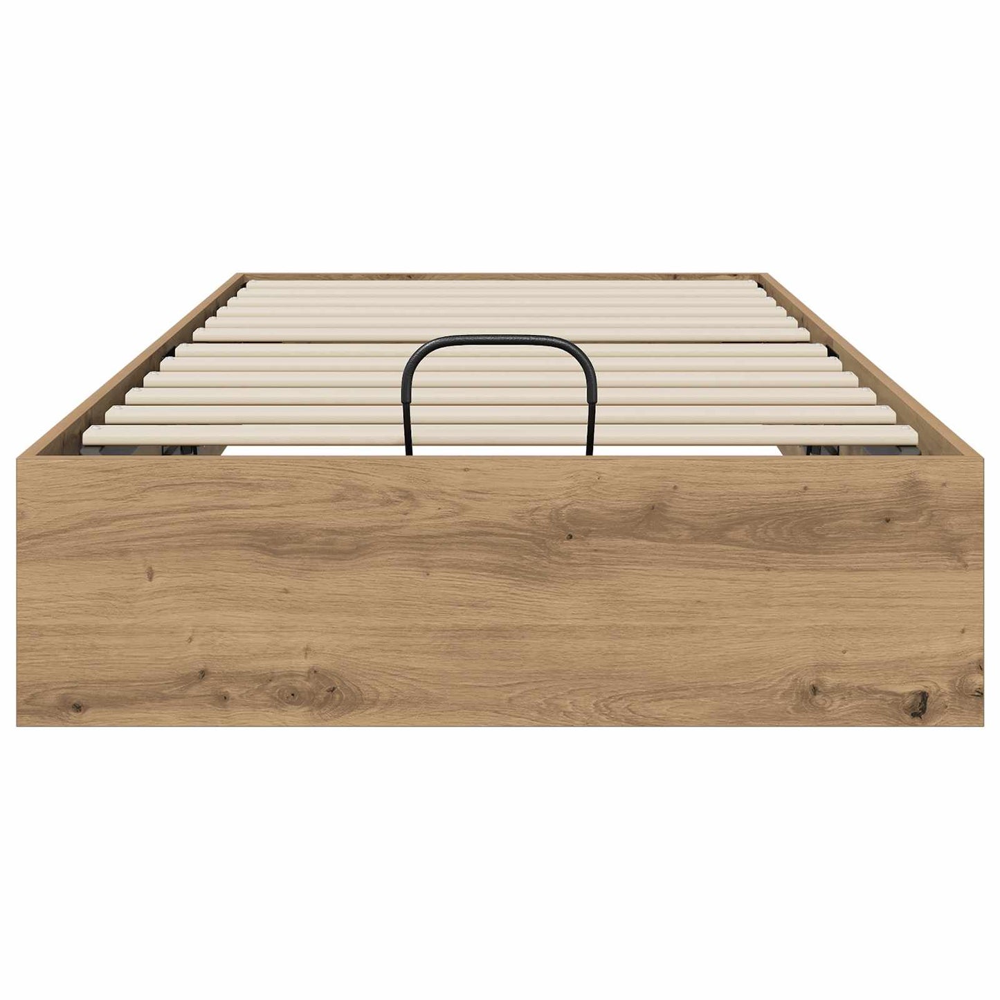 Ottoman Bedframe Artisan Eik 80,5 x 200 cm Geconstrueerd hout is nu te koop bij PeponiXL, paradijselijk wonen!