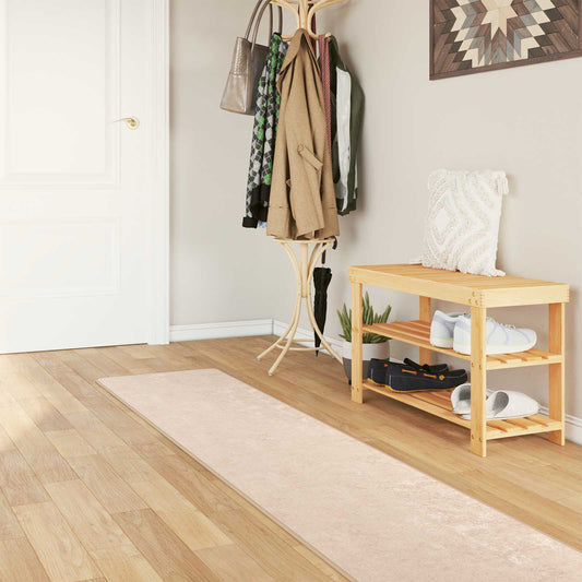Vloerkleedloper MARSA Crème 50 x 300 cm Polyester en PVC is nu te koop bij PeponiXL, paradijselijk wonen!