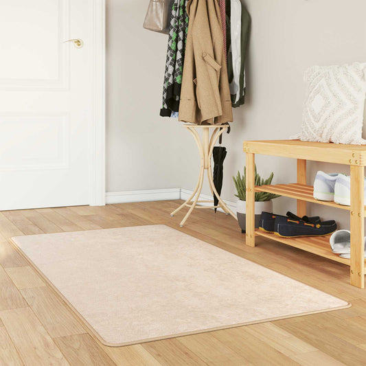 Vloerkleedloper MARSA Crème 80 x 200 cm Polyester en PVC is nu te koop bij PeponiXL, paradijselijk wonen!
