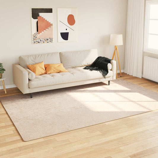 Vloerkleedloper MARSA Crème 190 x 300 cm Polyester en PVC is nu te koop bij PeponiXL, paradijselijk wonen!
