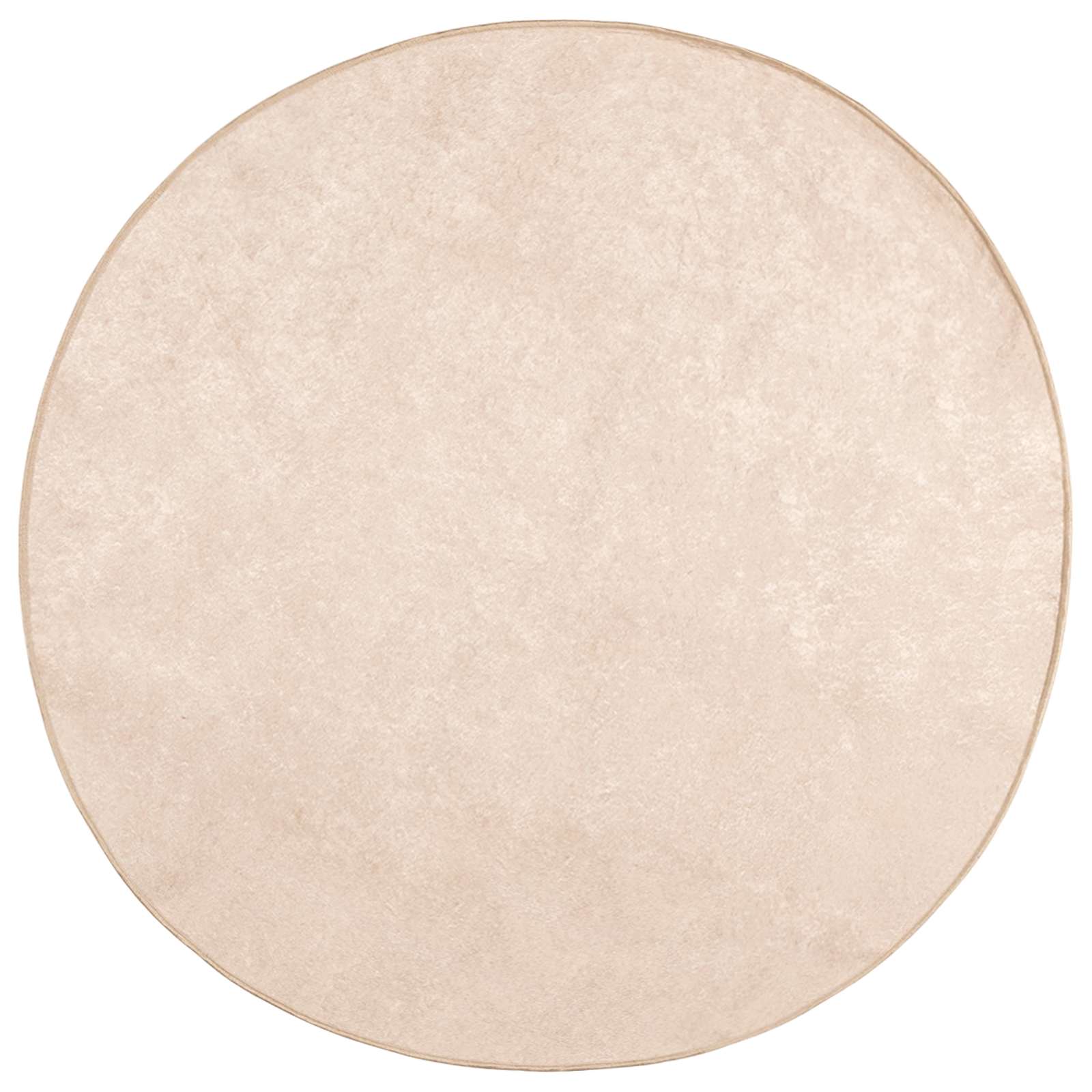 Vloerkleedloper MARSA Crème Ø 120 cm Polyester en PVC is nu te koop bij PeponiXL, paradijselijk wonen!