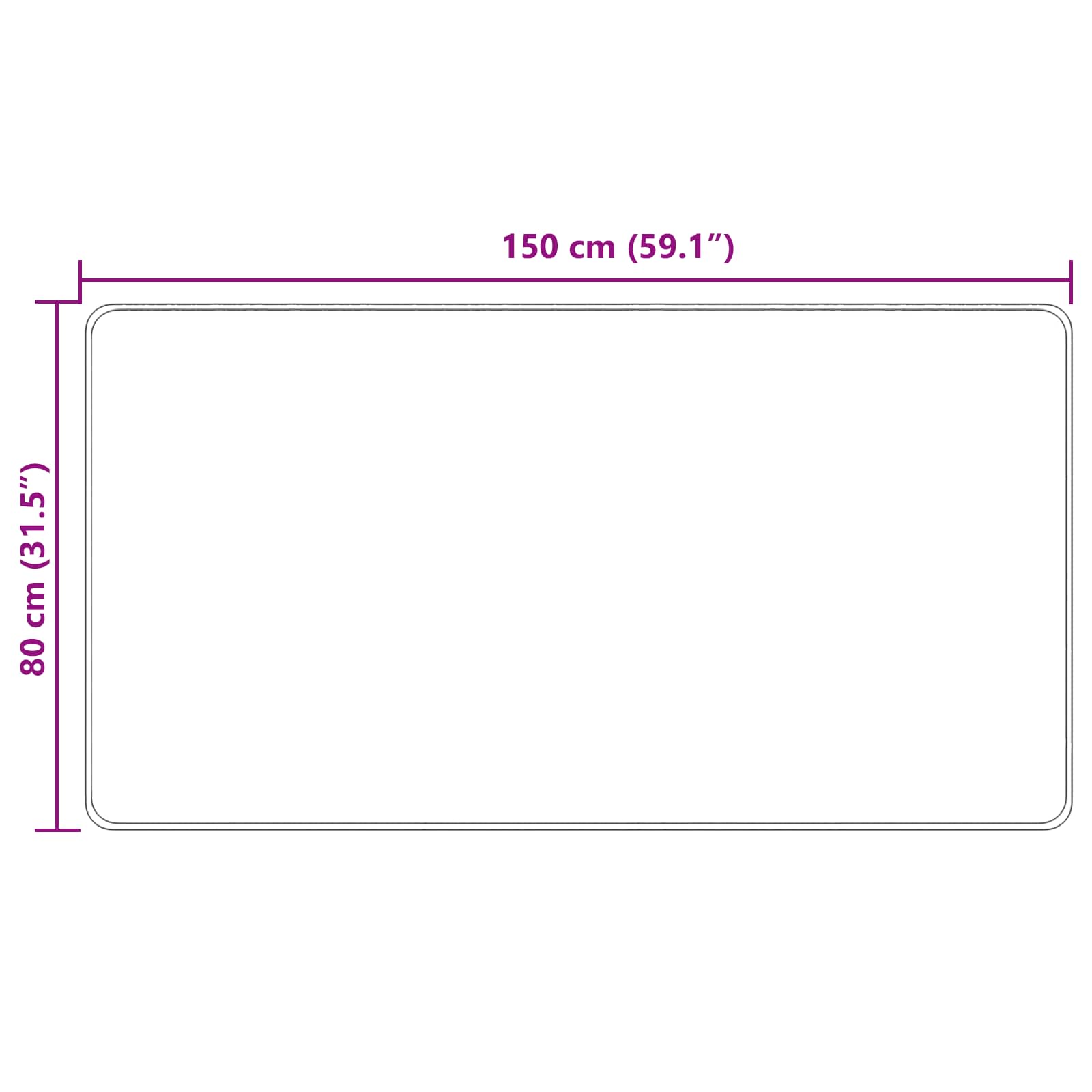 Vloerkleedloper MARSA Beige 80 x 150 cm Polyester en PVC is nu te koop bij PeponiXL, paradijselijk wonen!