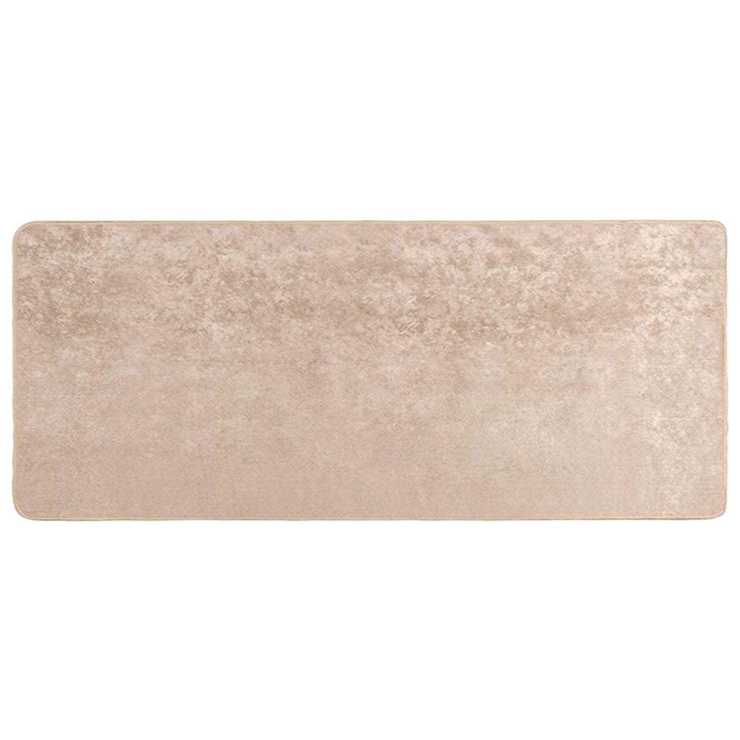 Vloerkleedloper MARSA Beige 100 x 200 cm Polyester en PVC is nu te koop bij PeponiXL, paradijselijk wonen!