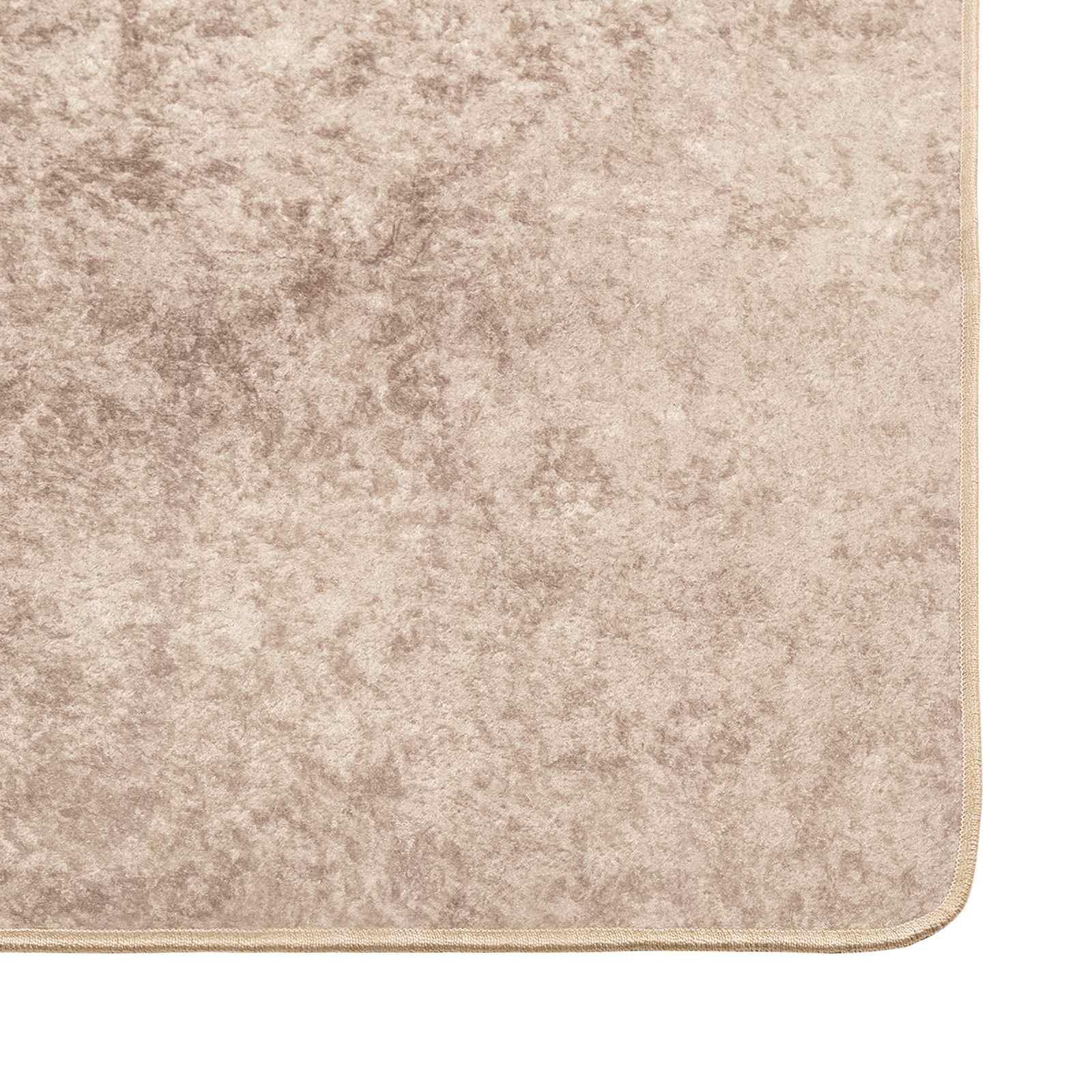 Vloerkleedloper MARSA Beige 100 x 450 cm Polyester en PVC is nu te koop bij PeponiXL, paradijselijk wonen!
