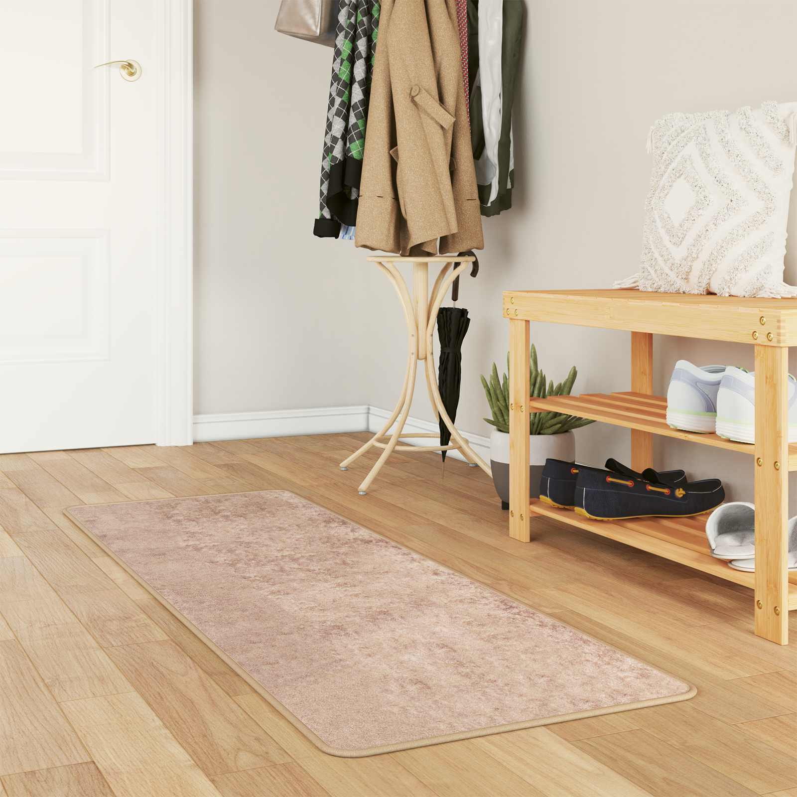 Vloerkleedloper MARSA Zand 50 x 200 cm Polyester en PVC is nu te koop bij PeponiXL, paradijselijk wonen!