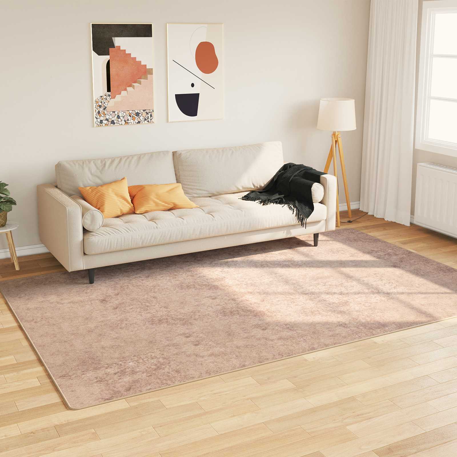 Vloerkleedloper MARSA Zand 150 x 230 cm Polyester en PVC is nu te koop bij PeponiXL, paradijselijk wonen!