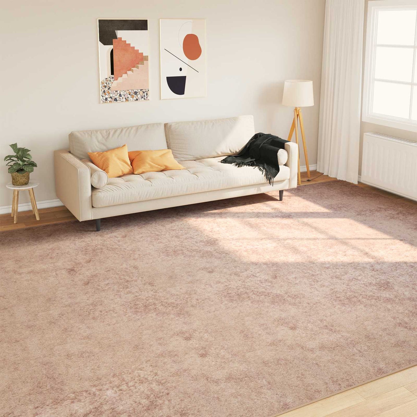 Vloerkleedloper MARSA Zand 300 x 400 cm Polyester en PVC is nu te koop bij PeponiXL, paradijselijk wonen!