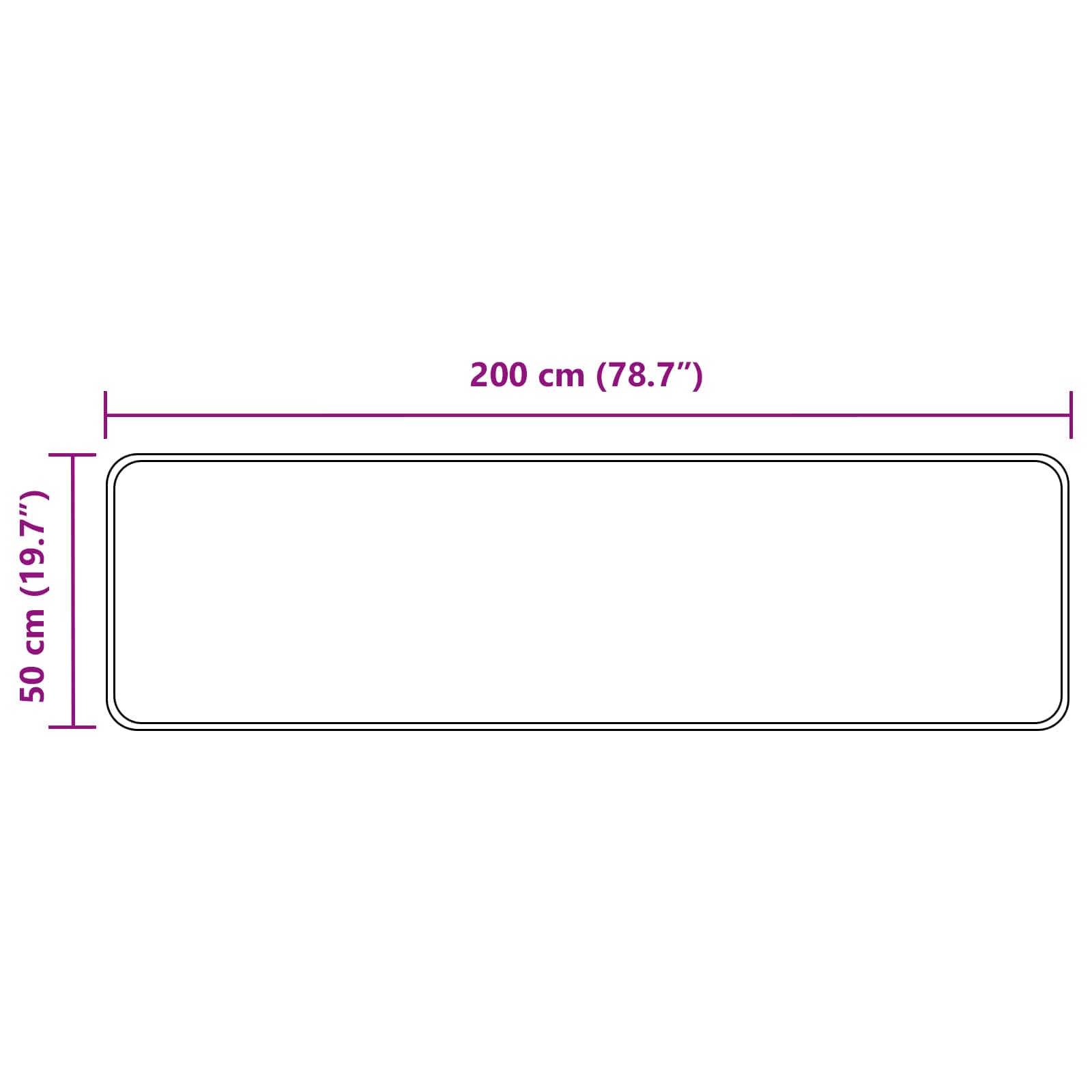 Vloerkleedloper MARSA Geel 50 x 200 cm Polyester en PVC is nu te koop bij PeponiXL, paradijselijk wonen!