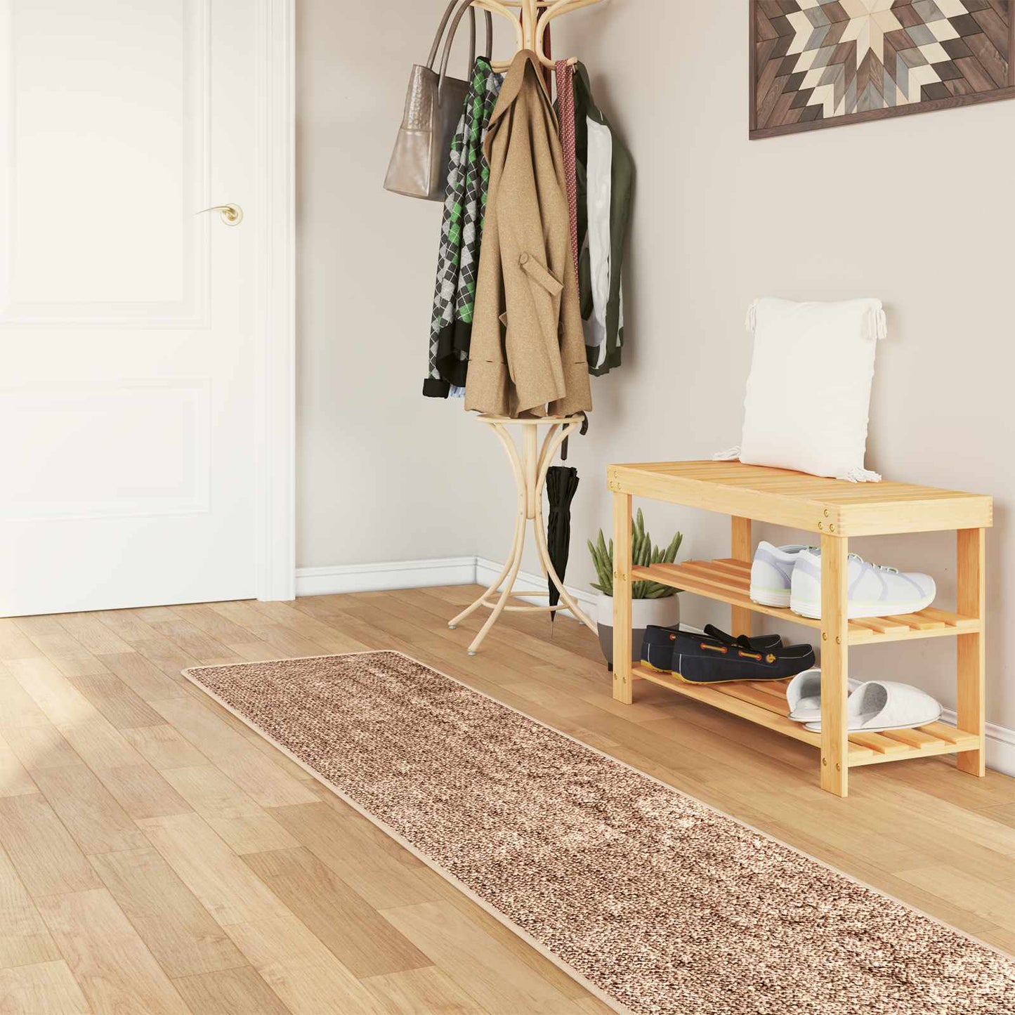 Vloerkleedloper MARSA Geel 50 x 350 cm Polyester en PVC is nu te koop bij PeponiXL, paradijselijk wonen!