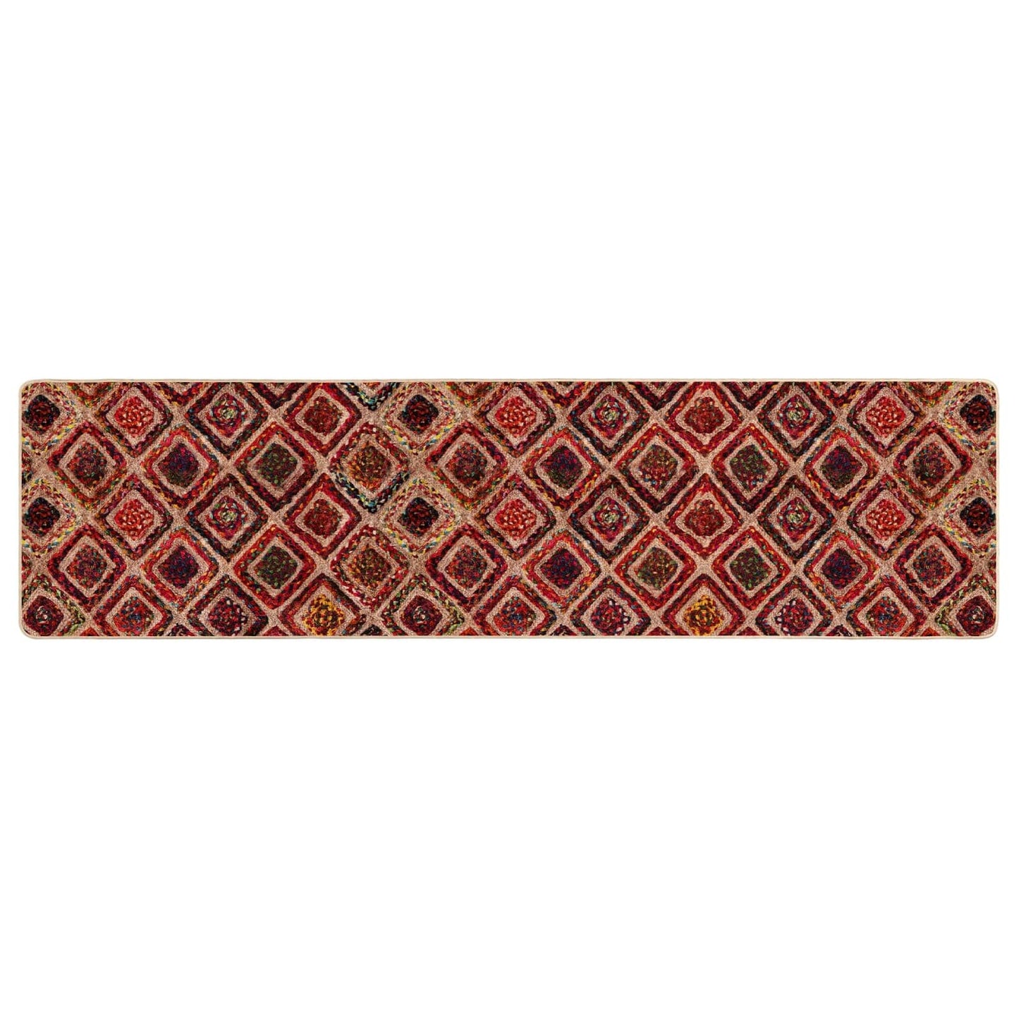 Vloerkleedloper MARSA Multikleur 80 x 250 cm Polyester en PVC is nu te koop bij PeponiXL, paradijselijk wonen!