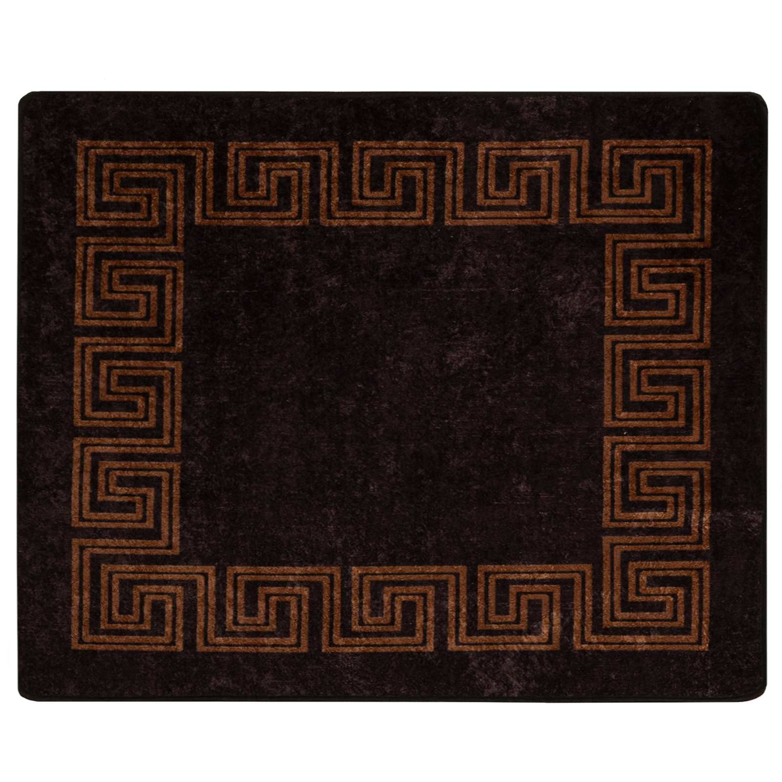 Vloerkleedloper MARSA Zwart 80 x 100 cm Polyester en PVC is nu te koop bij PeponiXL, paradijselijk wonen!