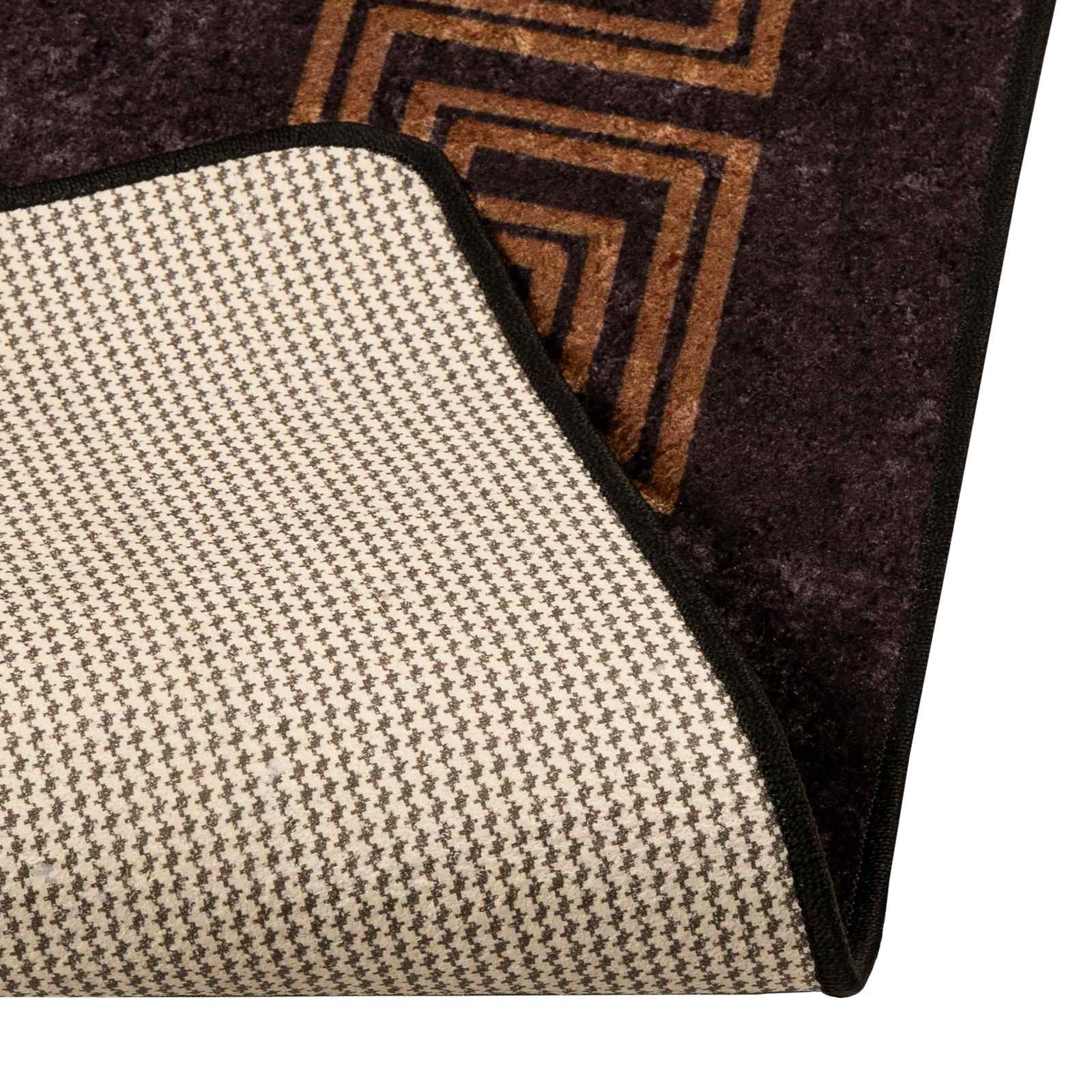 Vloerkleedloper MARSA Zwart 80 x 200 cm Polyester en PVC is nu te koop bij PeponiXL, paradijselijk wonen!
