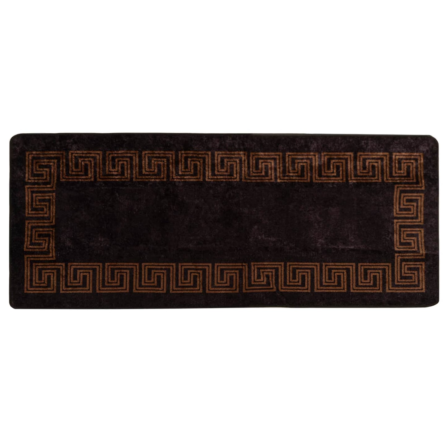 Vloerkleedloper MARSA Zwart 80 x 200 cm Polyester en PVC is nu te koop bij PeponiXL, paradijselijk wonen!