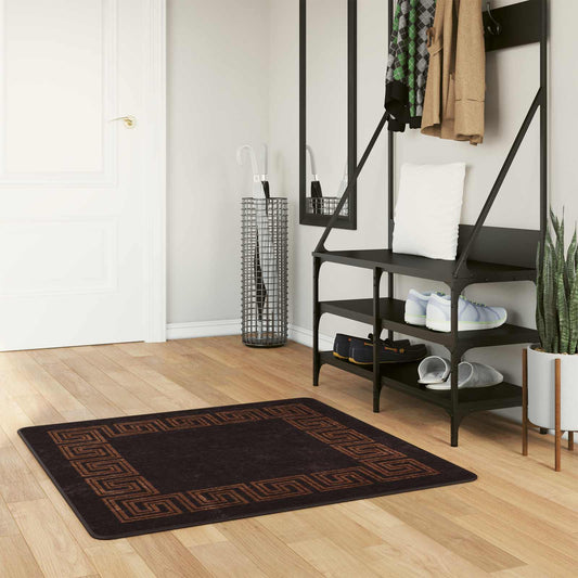 Vloerkleedloper MARSA Zwart 100 x 100 cm Polyester en PVC is nu te koop bij PeponiXL, paradijselijk wonen!