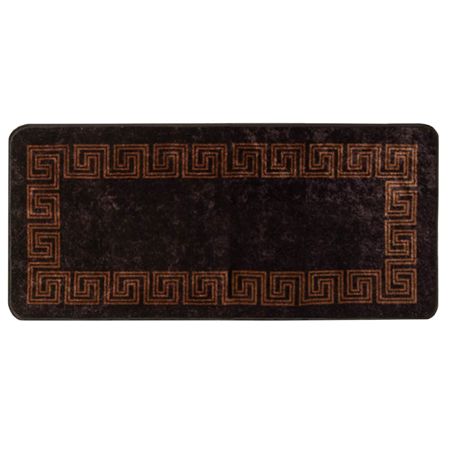 Vloerkleedloper MARSA Zwart 100 x 200 cm Polyester en PVC is nu te koop bij PeponiXL, paradijselijk wonen!