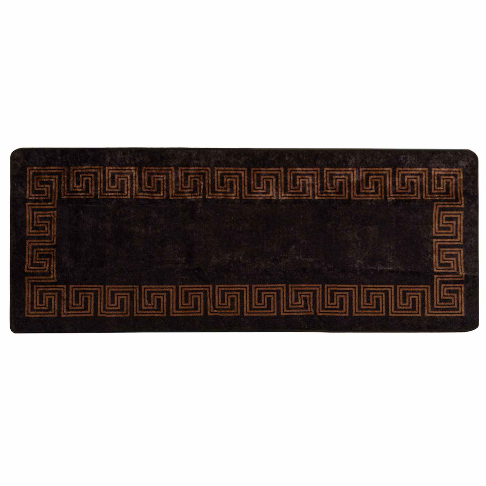 Vloerkleedloper MARSA Zwart 100 x 250 cm Polyester en PVC is nu te koop bij PeponiXL, paradijselijk wonen!