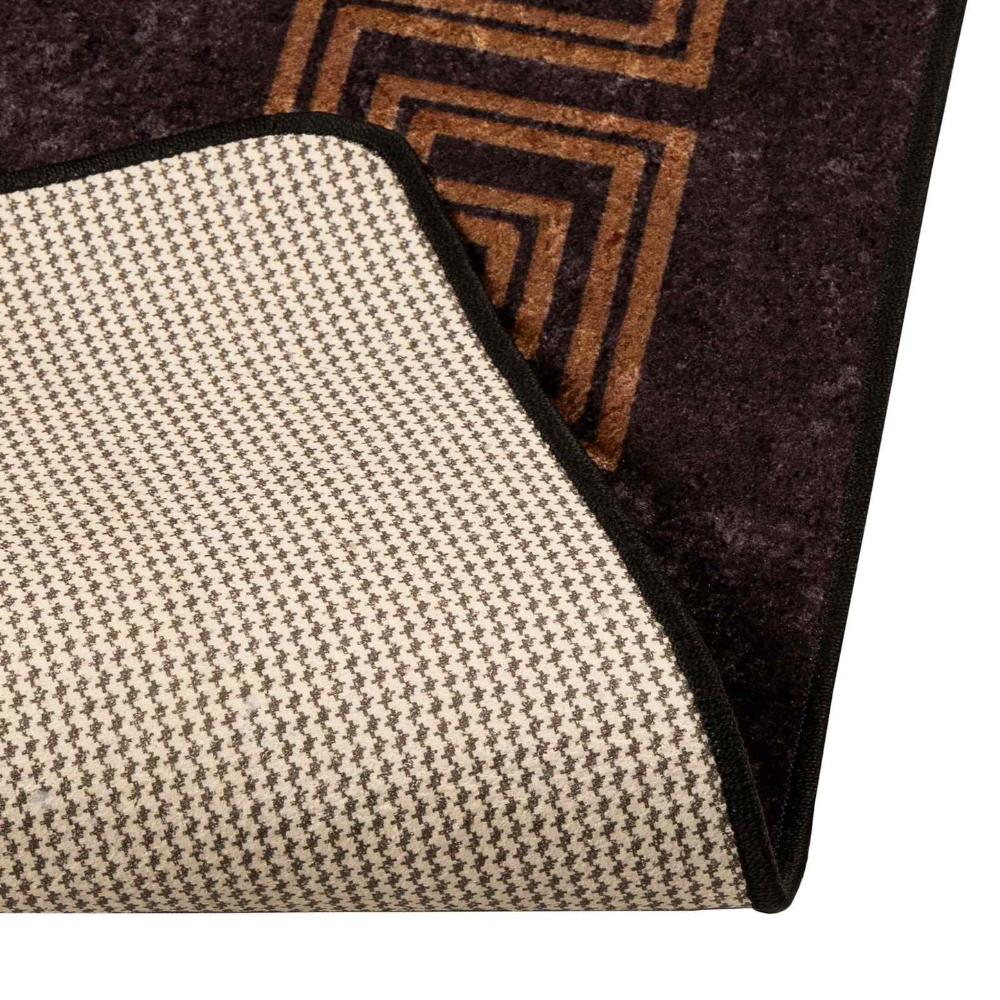 Vloerkleedloper MARSA Zwart 100 x 300 cm Polyester en PVC is nu te koop bij PeponiXL, paradijselijk wonen!