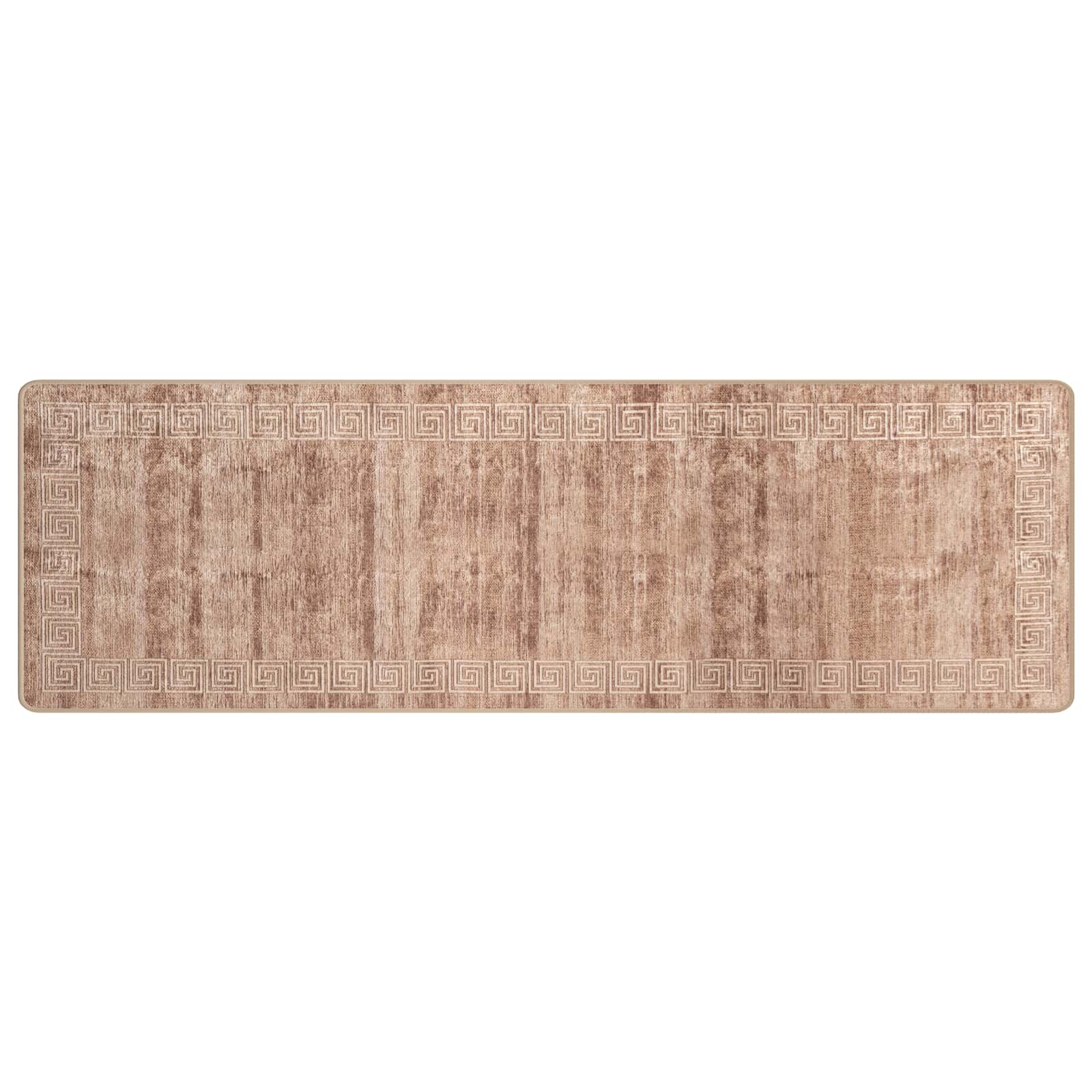 Vloerkleedloper MARSA Wit 80 x 350 cm Polyester en PVC is nu te koop bij PeponiXL, paradijselijk wonen!
