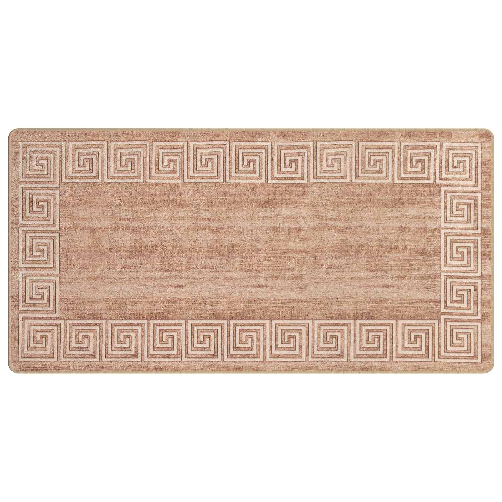 Vloerkleedloper MARSA Wit 100 x 200 cm Polyester en PVC is nu te koop bij PeponiXL, paradijselijk wonen!