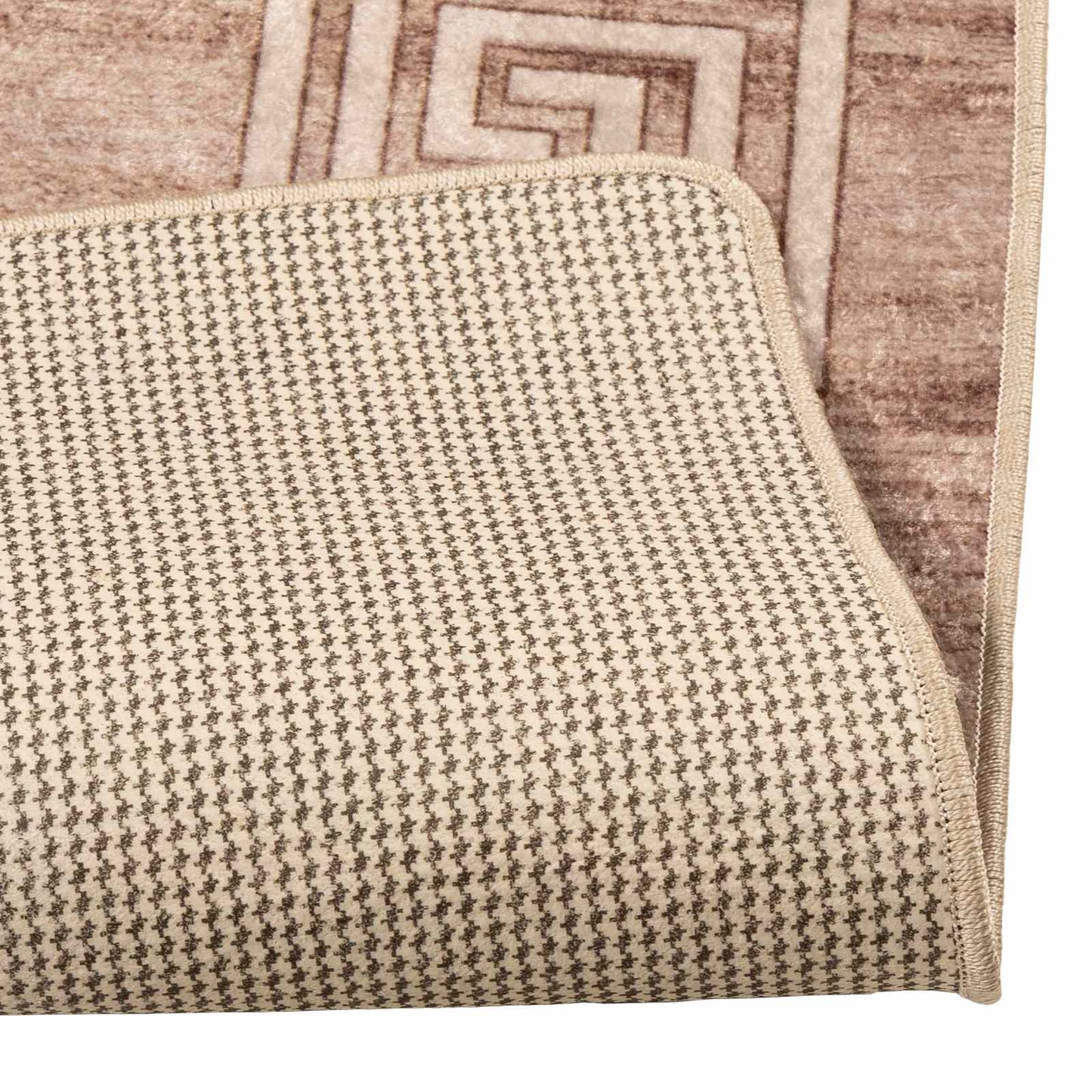 Vloerkleedloper MARSA Wit 100 x 350 cm Polyester en PVC is nu te koop bij PeponiXL, paradijselijk wonen!
