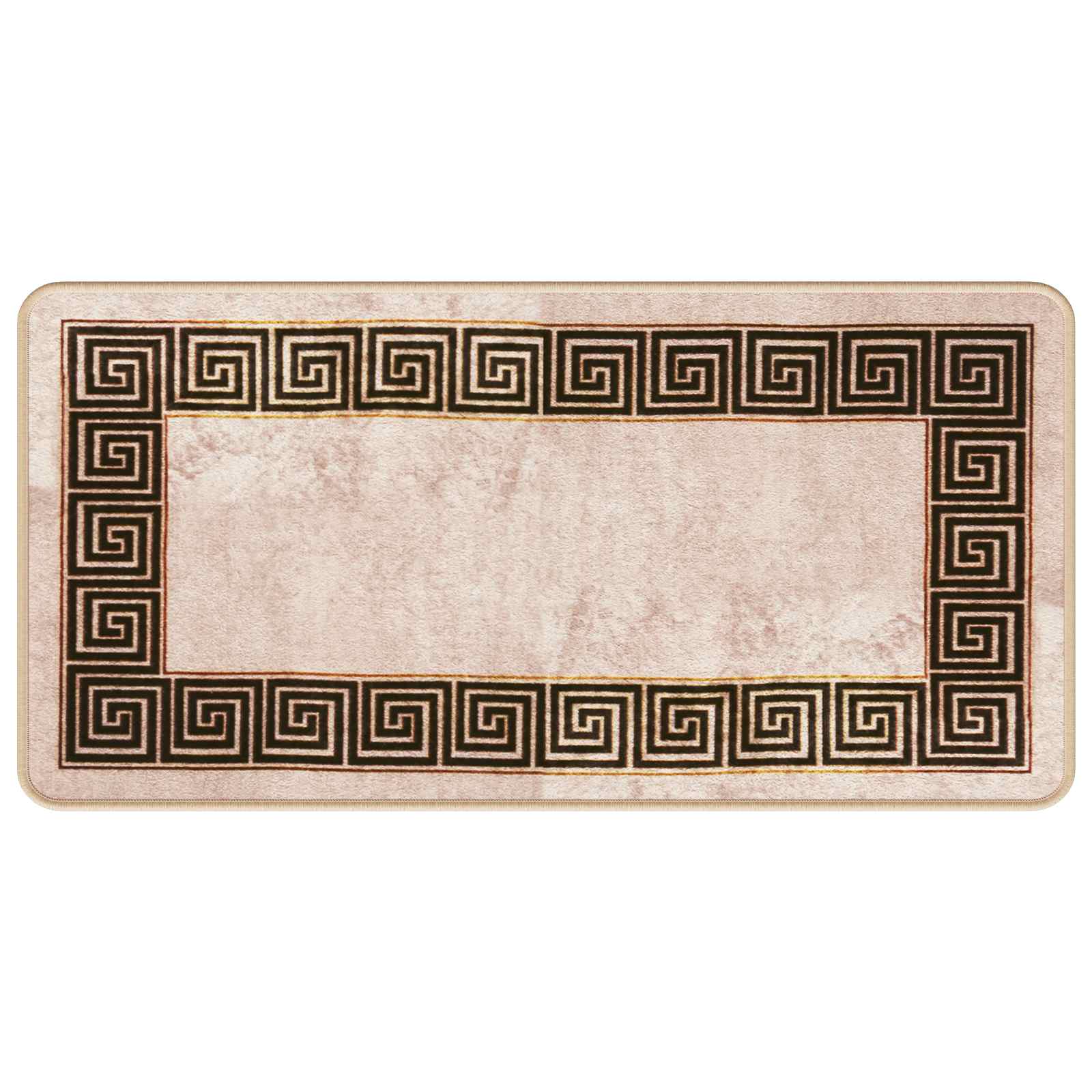 Vloerkleedloper MARSA Zwart 50 x 100 cm Polyester en PVC is nu te koop bij PeponiXL, paradijselijk wonen!