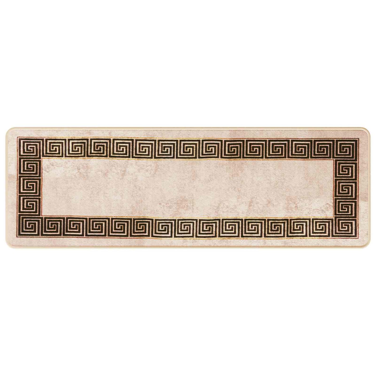 Vloerkleedloper MARSA Zwart 50 x 150 cm Polyester en PVC is nu te koop bij PeponiXL, paradijselijk wonen!