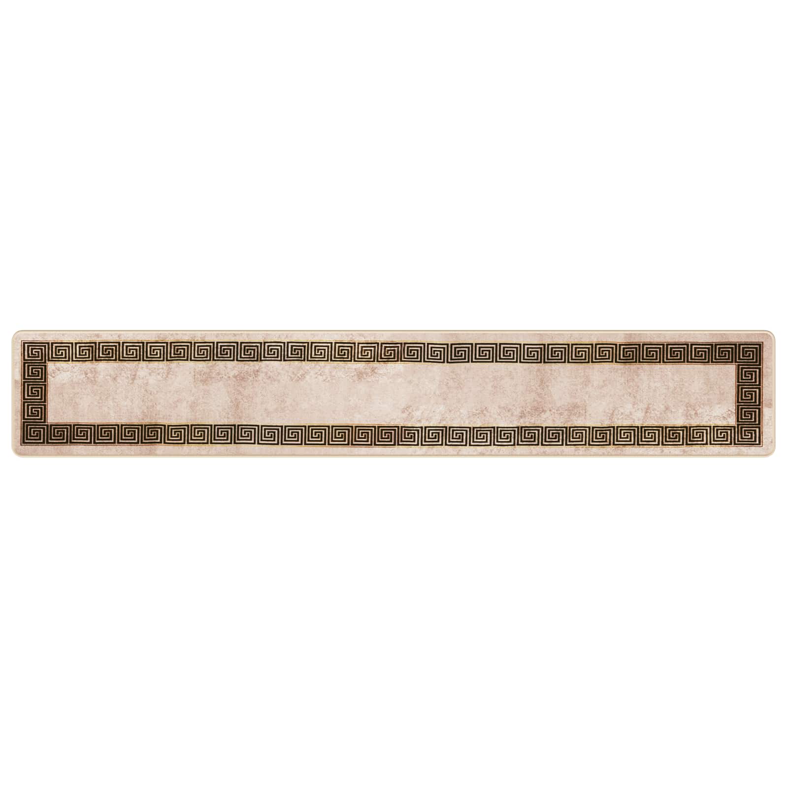 Vloerkleedloper MARSA Zwart 50 x 300 cm Polyester en PVC is nu te koop bij PeponiXL, paradijselijk wonen!