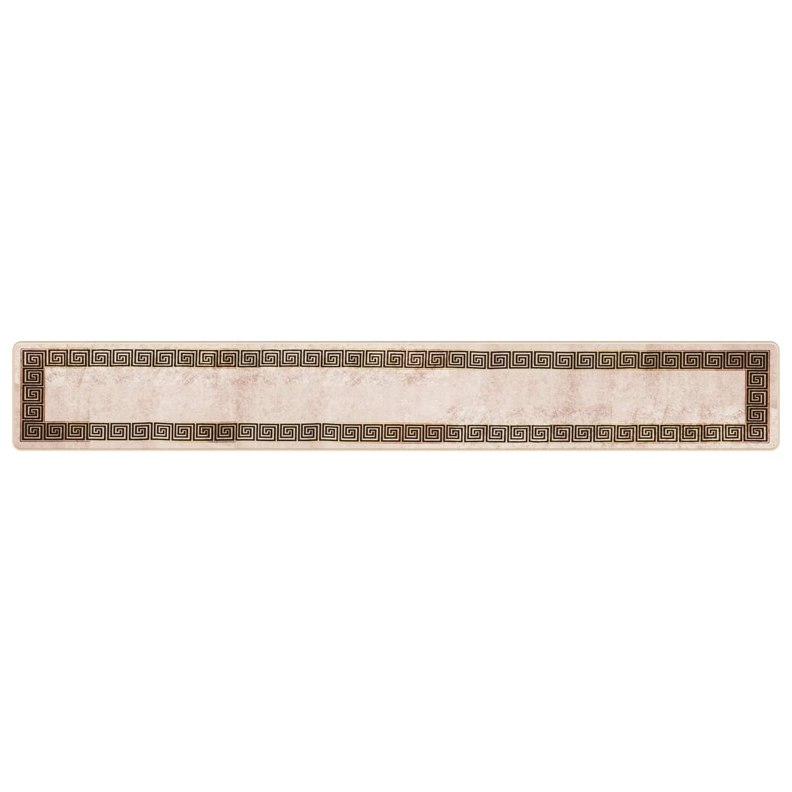 Vloerkleedloper MARSA Zwart 50 x 350 cm Polyester en PVC is nu te koop bij PeponiXL, paradijselijk wonen!