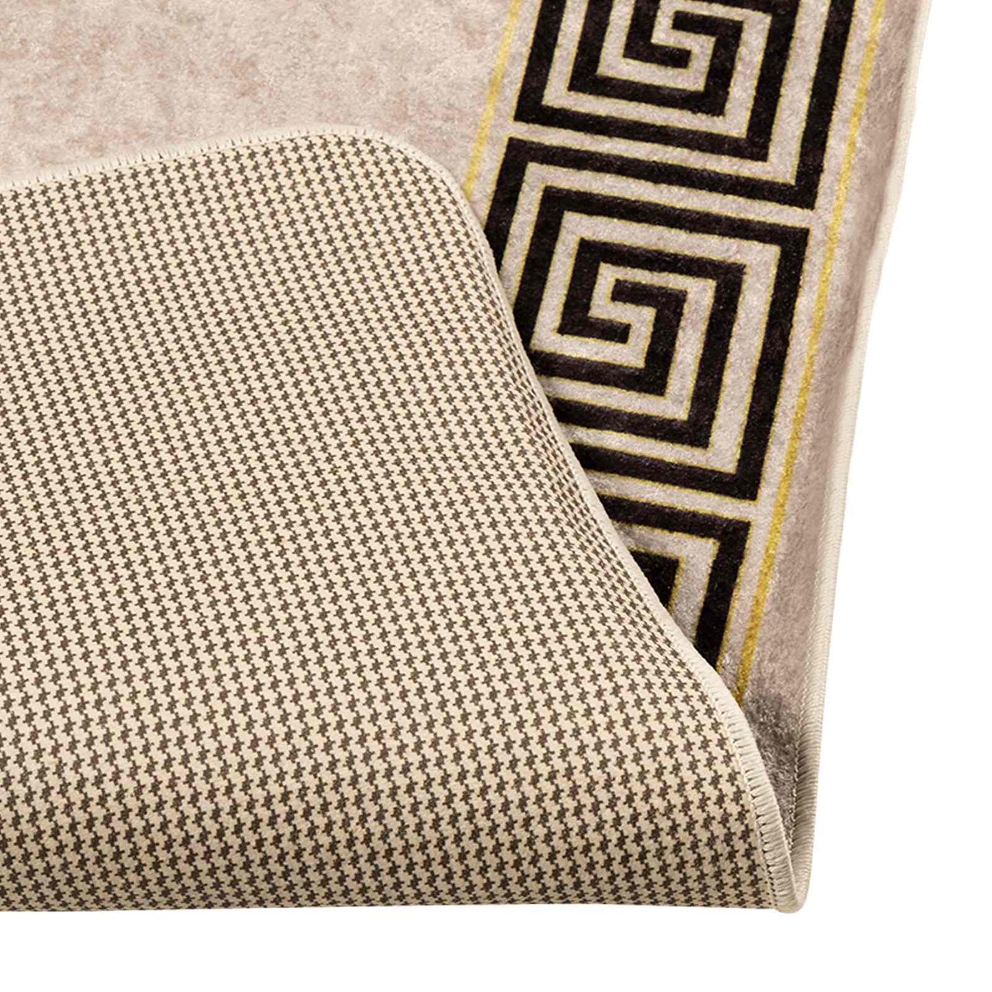 Vloerkleedloper MARSA Zwart 50 x 450 cm Polyester en PVC is nu te koop bij PeponiXL, paradijselijk wonen!