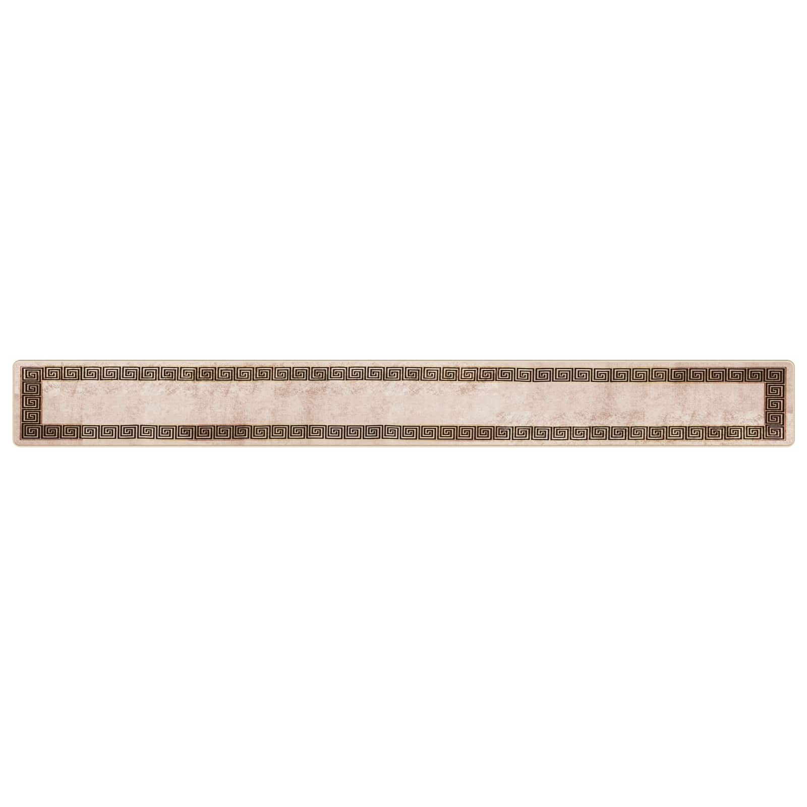 Vloerkleedloper MARSA Zwart 50 x 450 cm Polyester en PVC is nu te koop bij PeponiXL, paradijselijk wonen!