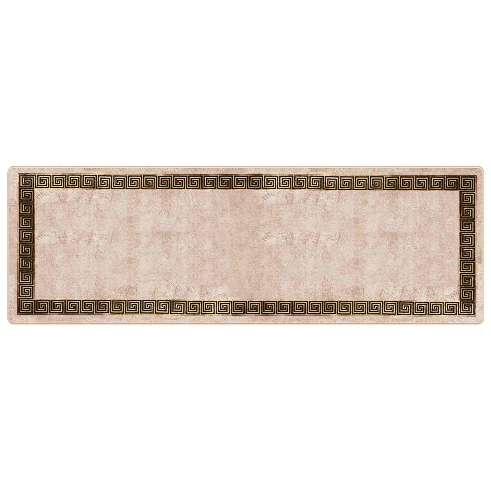 Vloerkleedloper MARSA Zwart 100 x 300 cm Polyester en PVC is nu te koop bij PeponiXL, paradijselijk wonen!