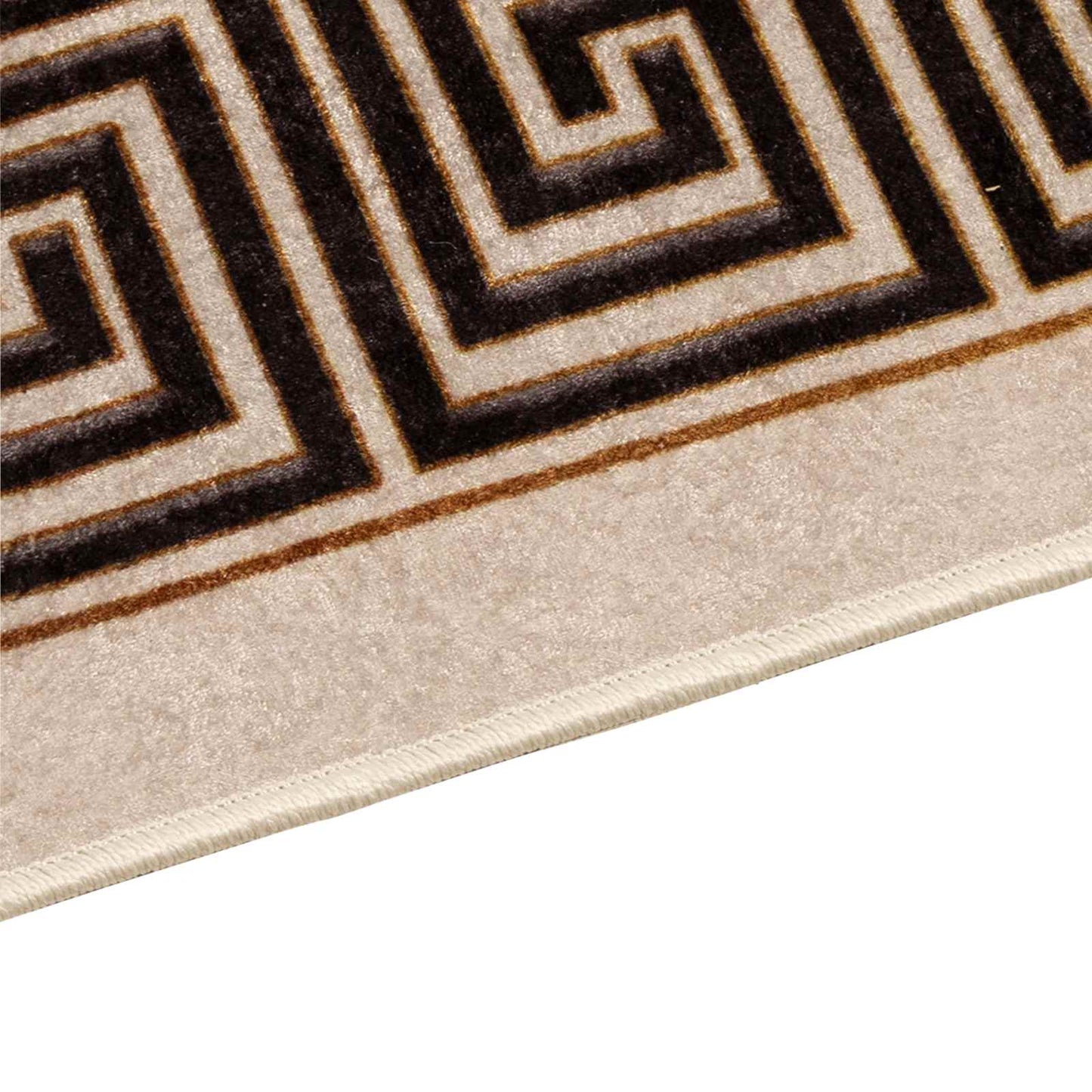 Vloerkleedloper MARSA Zwart 100 x 450 cm Polyester en PVC is nu te koop bij PeponiXL, paradijselijk wonen!