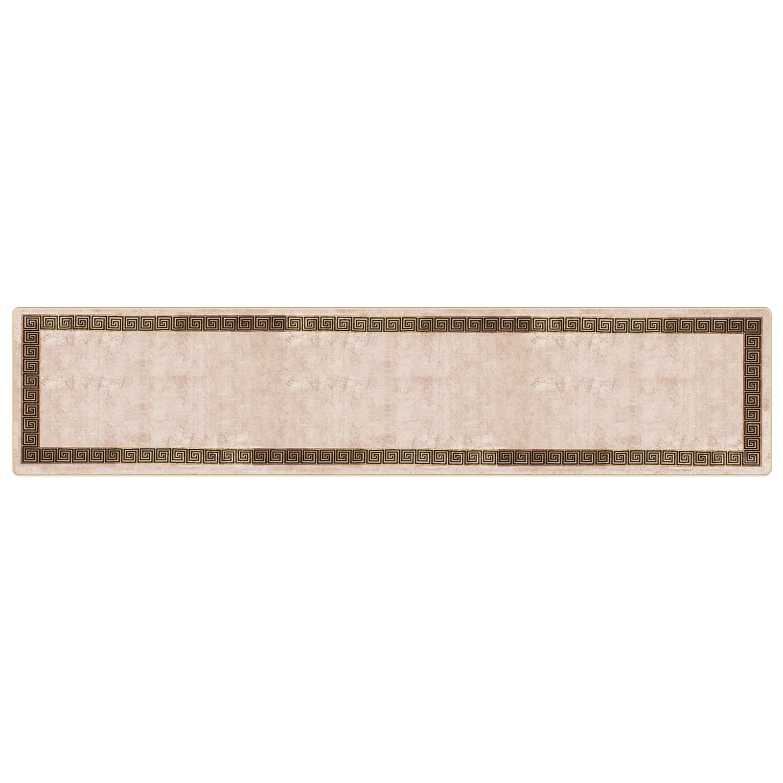 Vloerkleedloper MARSA Zwart 100 x 450 cm Polyester en PVC is nu te koop bij PeponiXL, paradijselijk wonen!