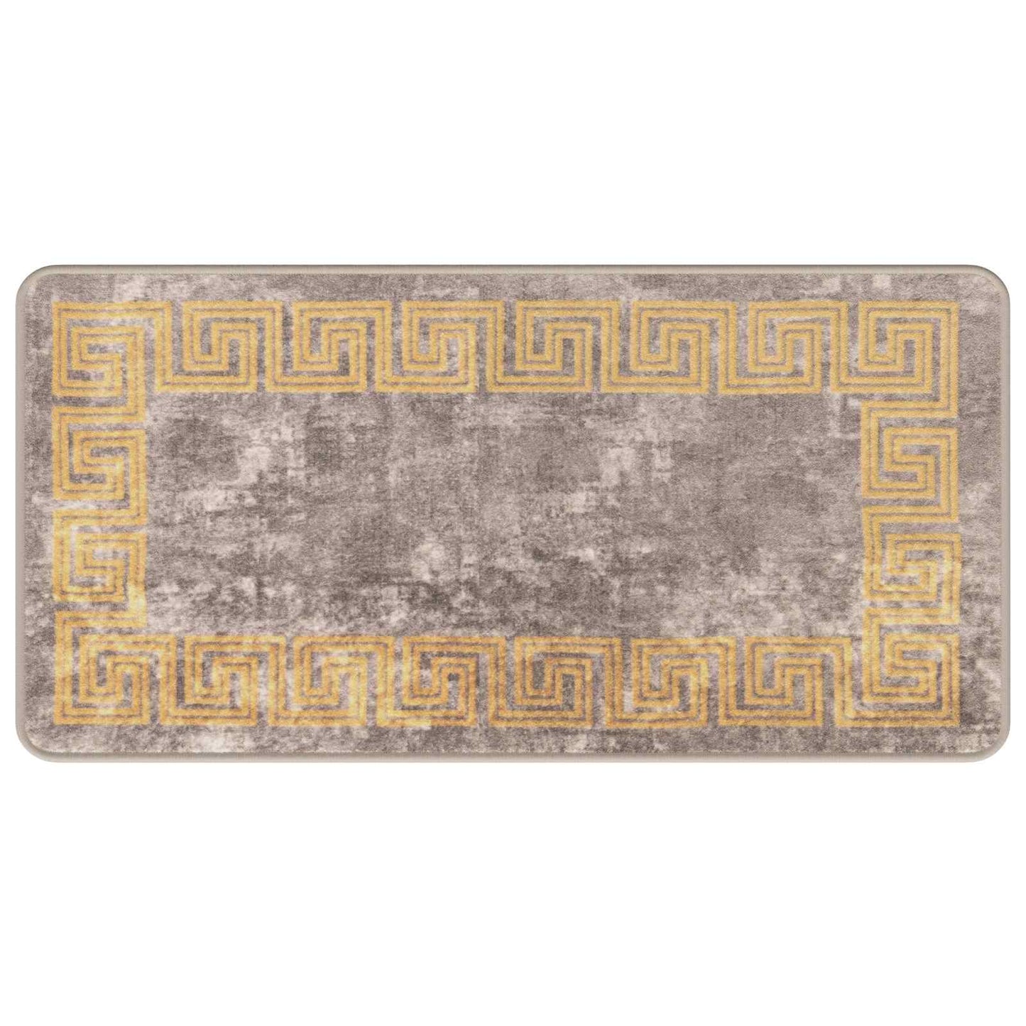 Vloerkleedloper MARSA Grijs 50 x 100 cm Polyester en PVC is nu te koop bij PeponiXL, paradijselijk wonen!