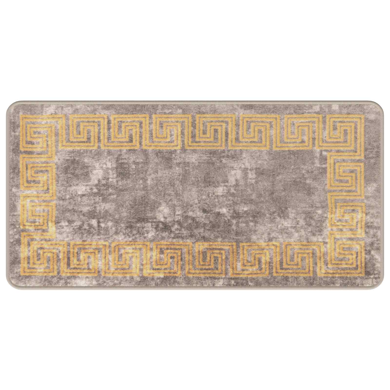Vloerkleedloper MARSA Grijs 50 x 100 cm Polyester en PVC is nu te koop bij PeponiXL, paradijselijk wonen!