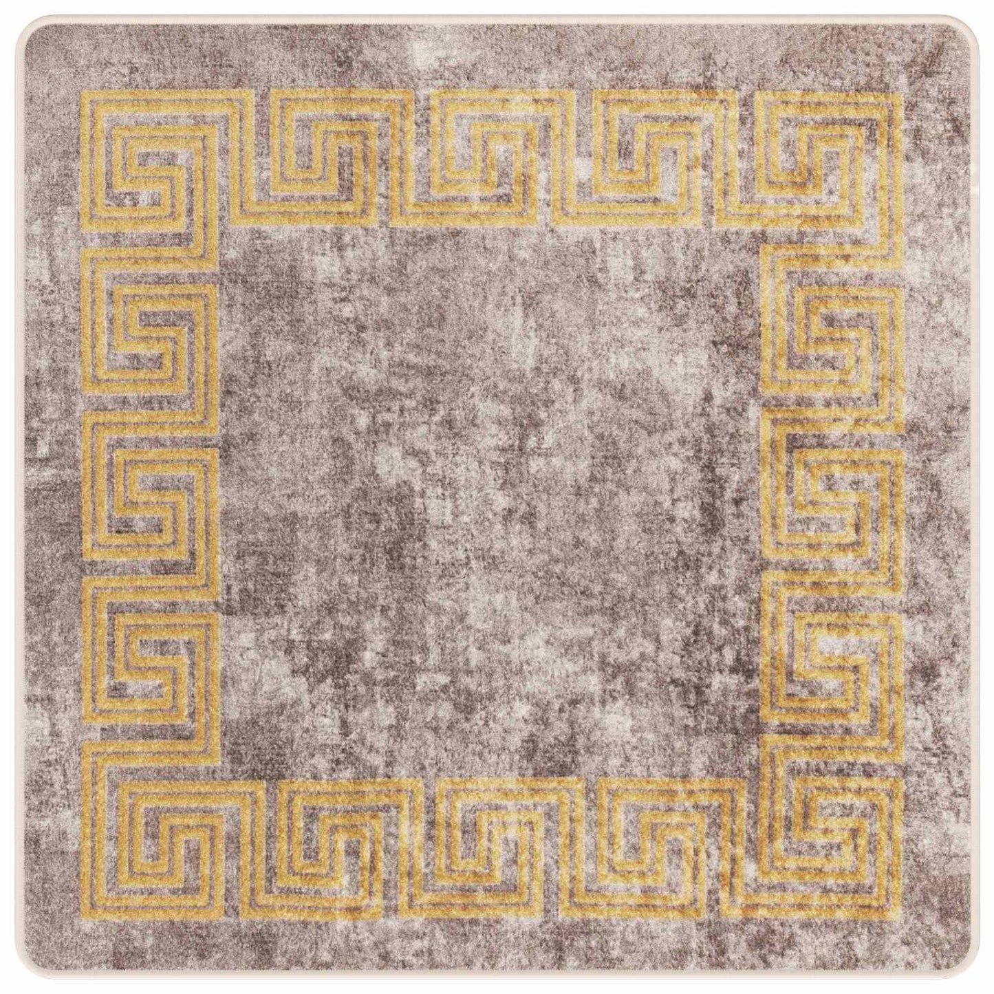 Vloerkleedloper MARSA Grijs 100 x 100 cm Polyester en PVC is nu te koop bij PeponiXL, paradijselijk wonen!