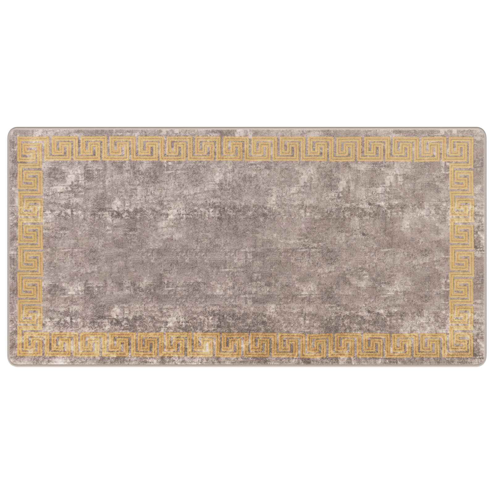 Vloerkleedloper MARSA Grijs 100 x 200 cm Polyester en PVC is nu te koop bij PeponiXL, paradijselijk wonen!