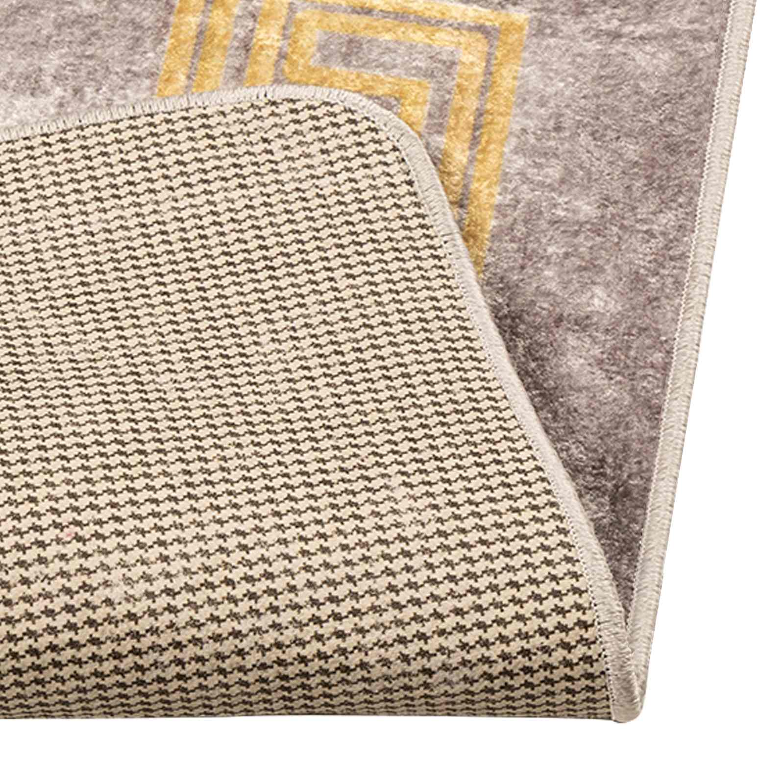 Vloerkleedloper MARSA Grijs 100 x 250 cm Polyester en PVC is nu te koop bij PeponiXL, paradijselijk wonen!