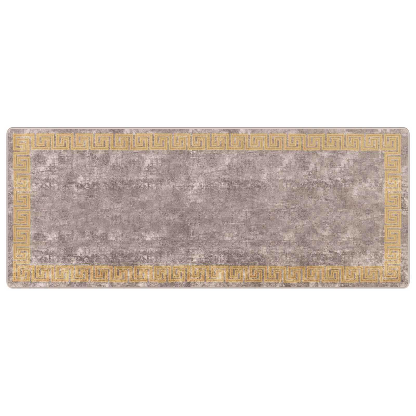 Vloerkleedloper MARSA Grijs 100 x 250 cm Polyester en PVC is nu te koop bij PeponiXL, paradijselijk wonen!