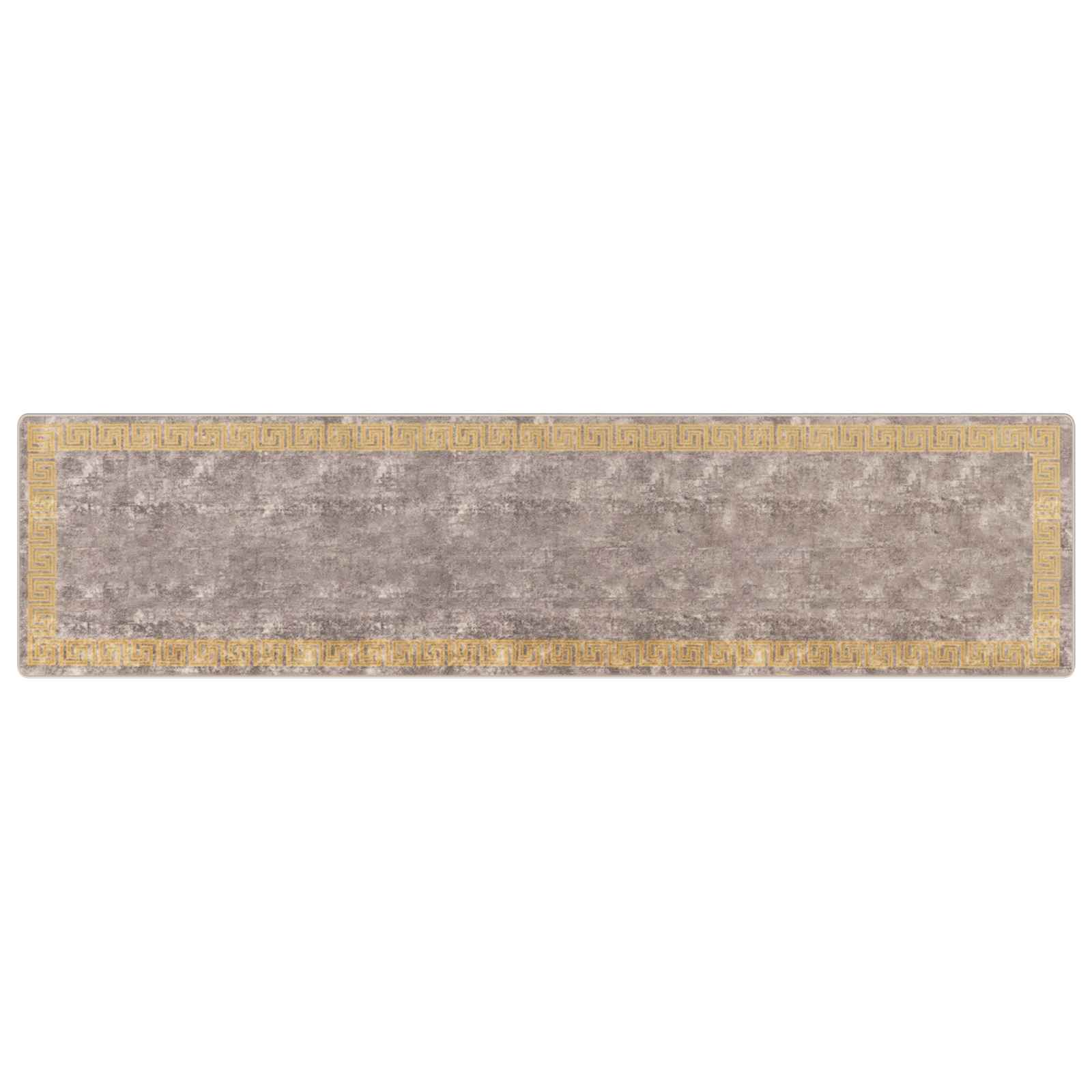 Vloerkleedloper MARSA Grijs 100 x 400 cm Polyester en PVC is nu te koop bij PeponiXL, paradijselijk wonen!