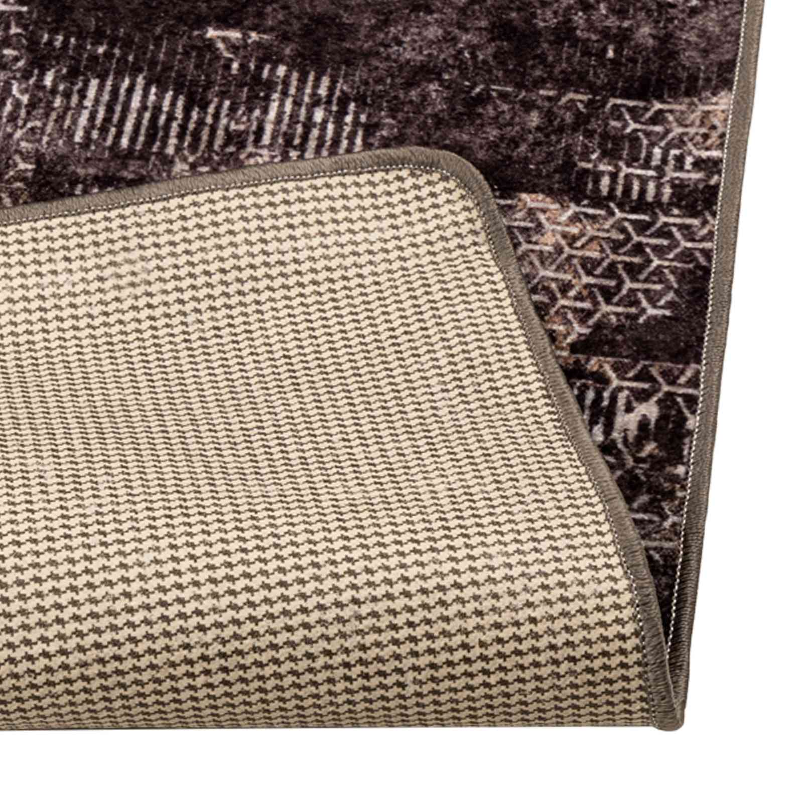 Vloerkleedloper MARSA Zwart 50 x 400 cm Polyester en PVC is nu te koop bij PeponiXL, paradijselijk wonen!